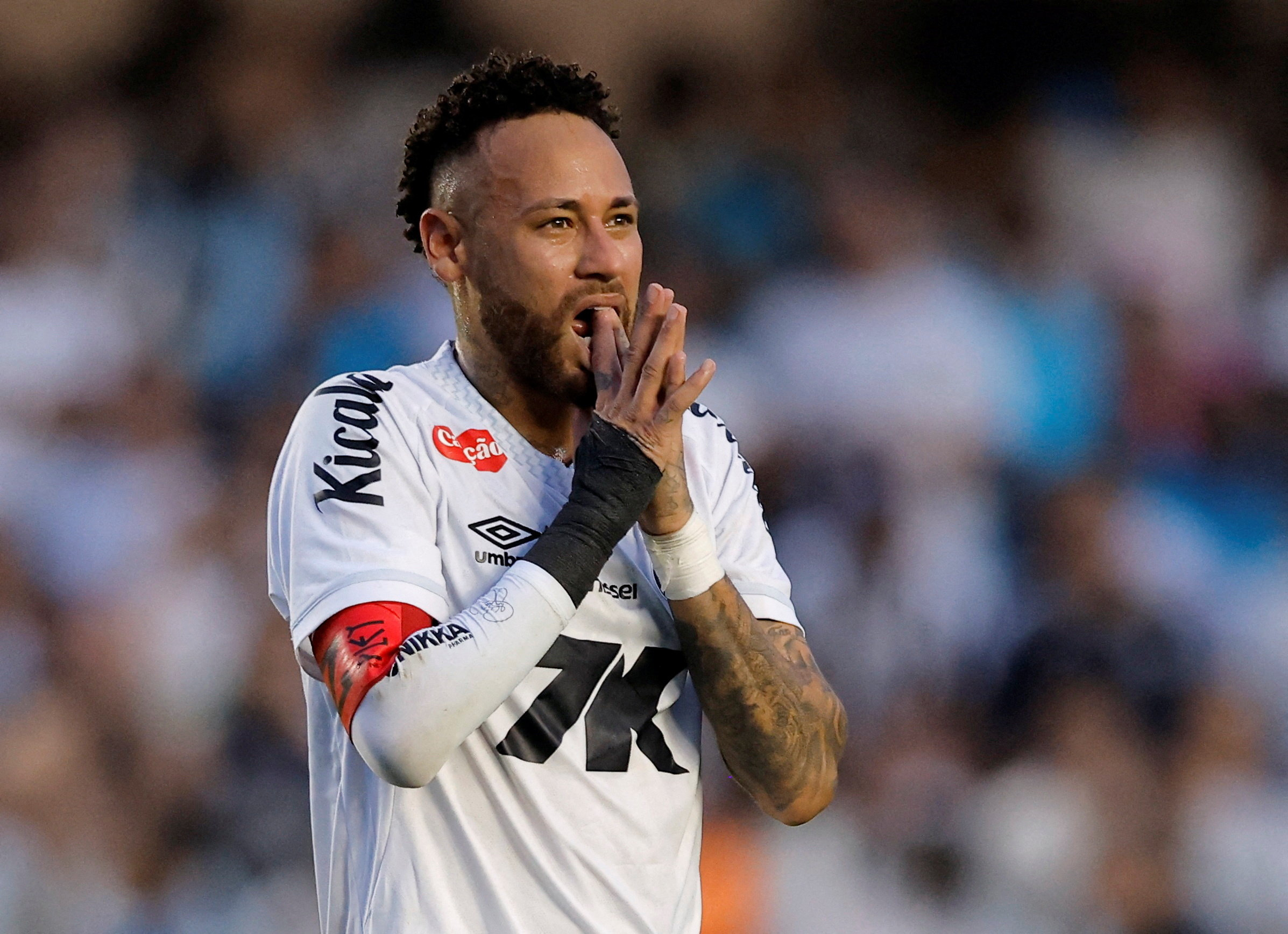 Neymar Santos crainte