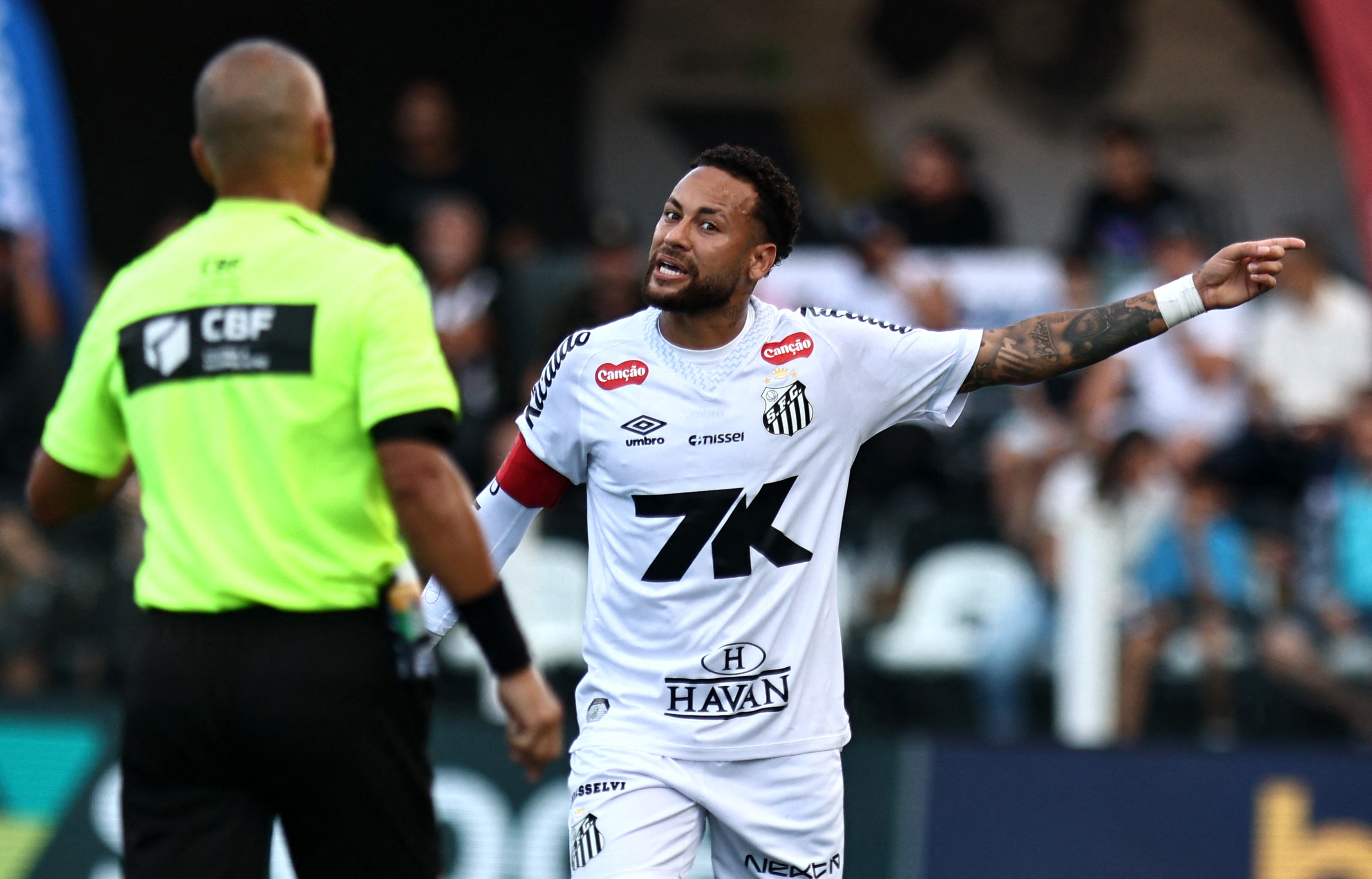 Neymar mécontent