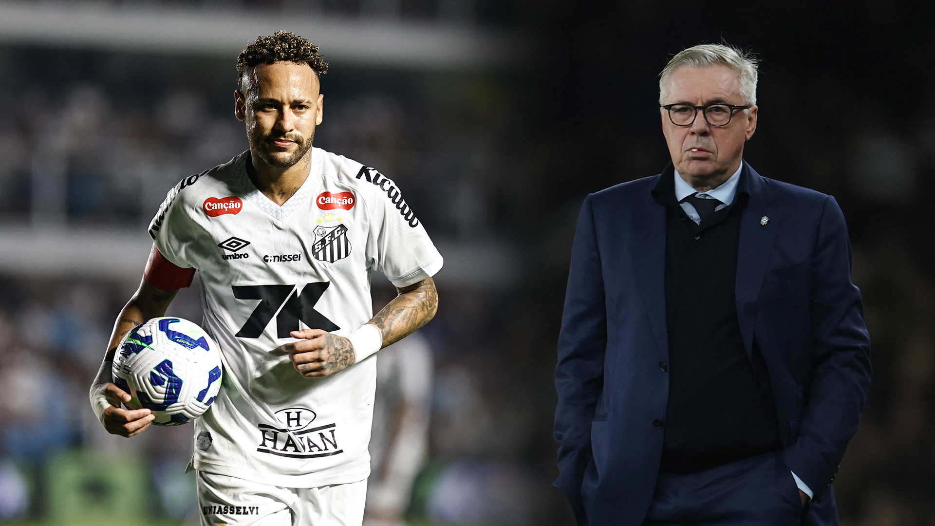 Neymar, Carlo Ancelotti