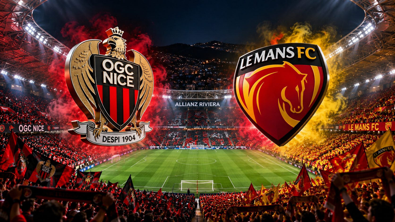 Nice vs Le Mans