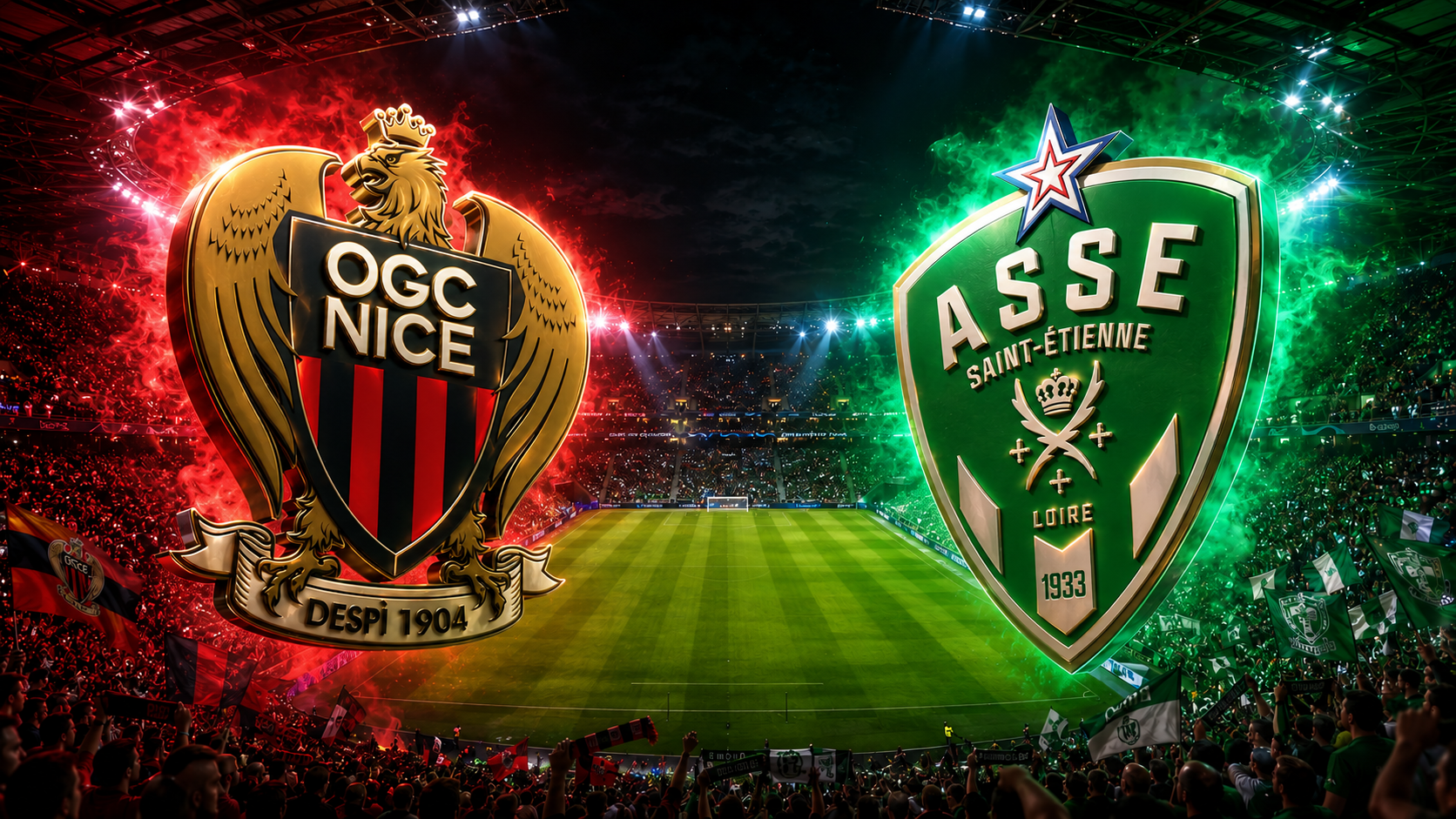 Nice vs St-Etienne