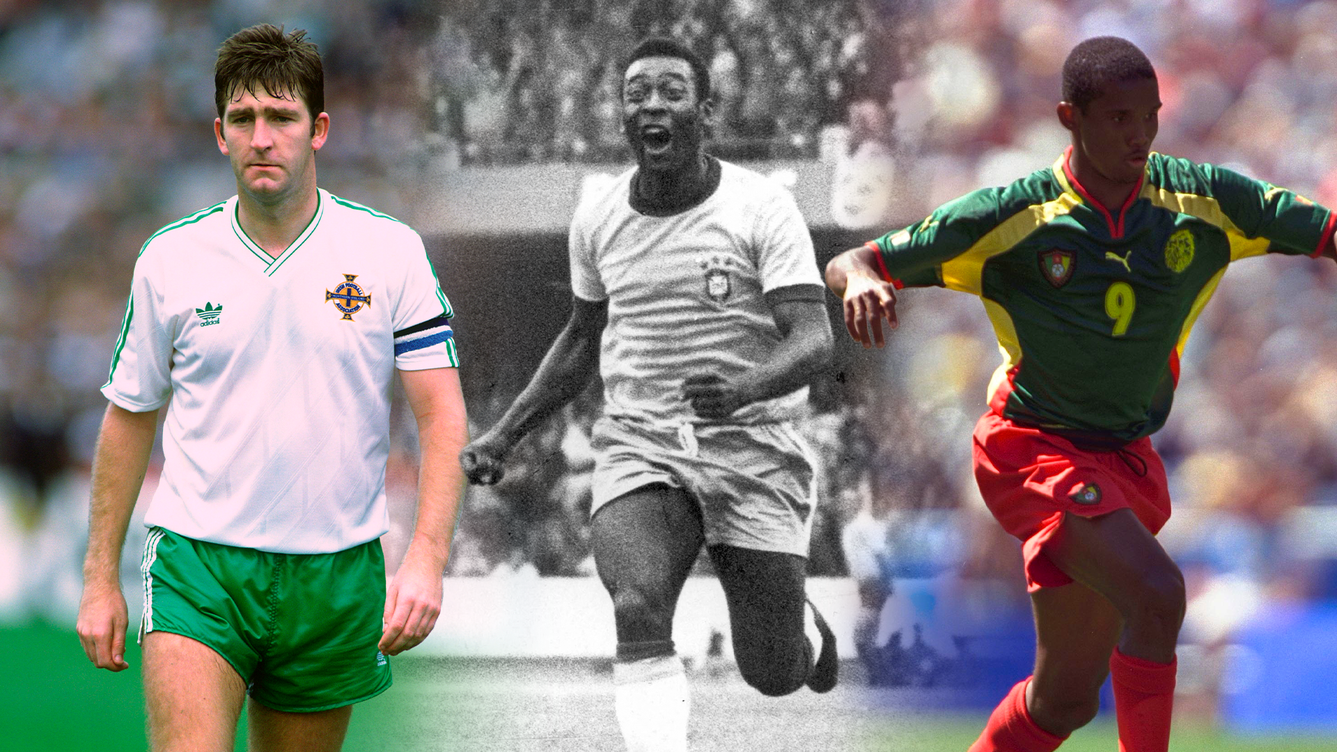 Norman Whiteside, Pelé, Samuel Eto'o