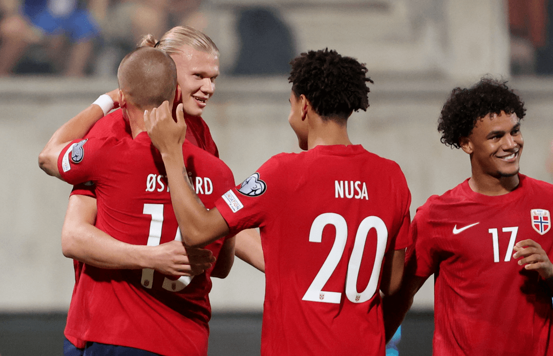 Norway national football team with Haaland at FIFA World Cup 2026