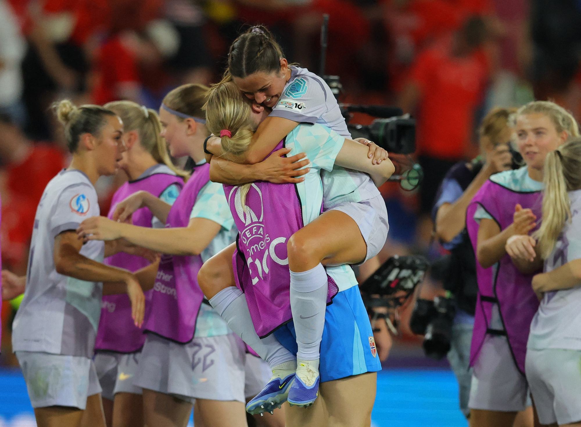 Norway celebrate