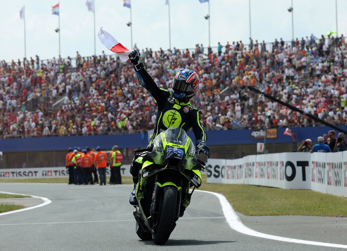 Ogura wins maiden MotoGP
