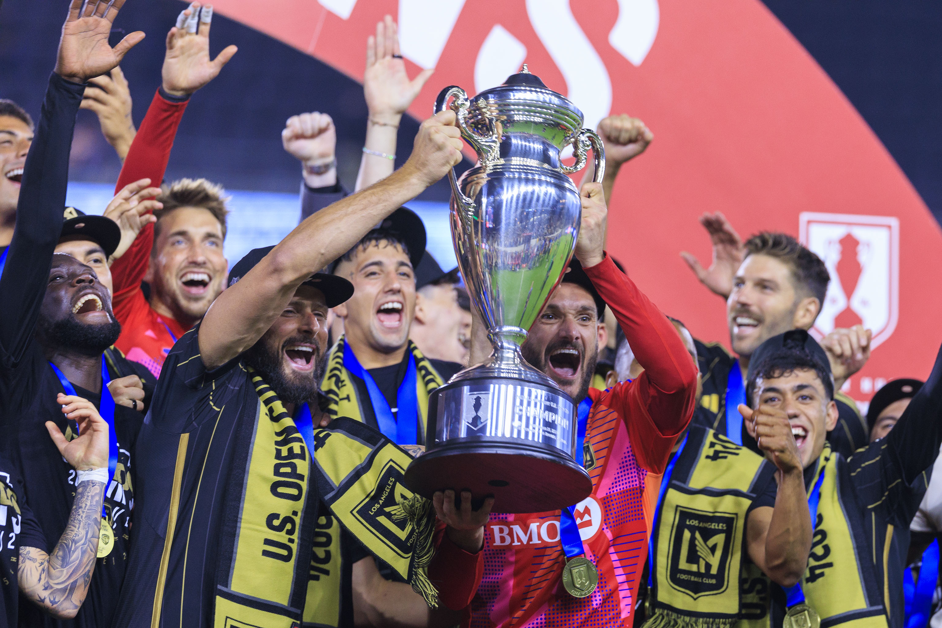 Olivier Giroud et Hugo Lloris US Open Cup