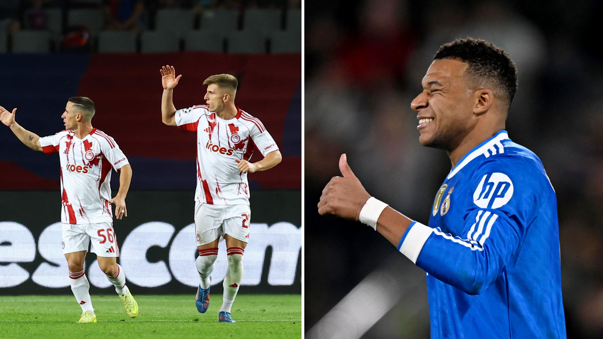 Olympiacos vs Real Madrid