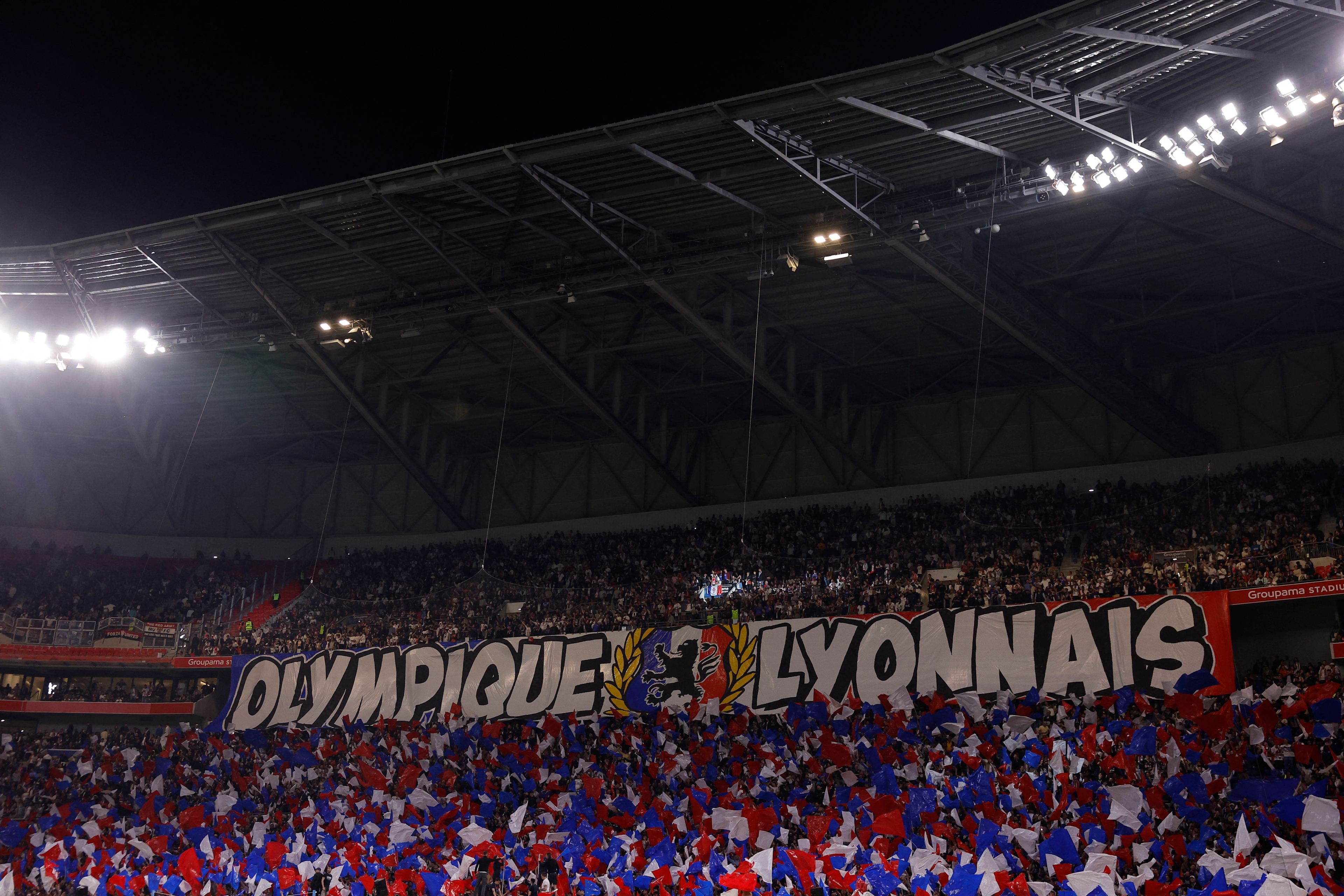 Olympique Lyonnais tribunes