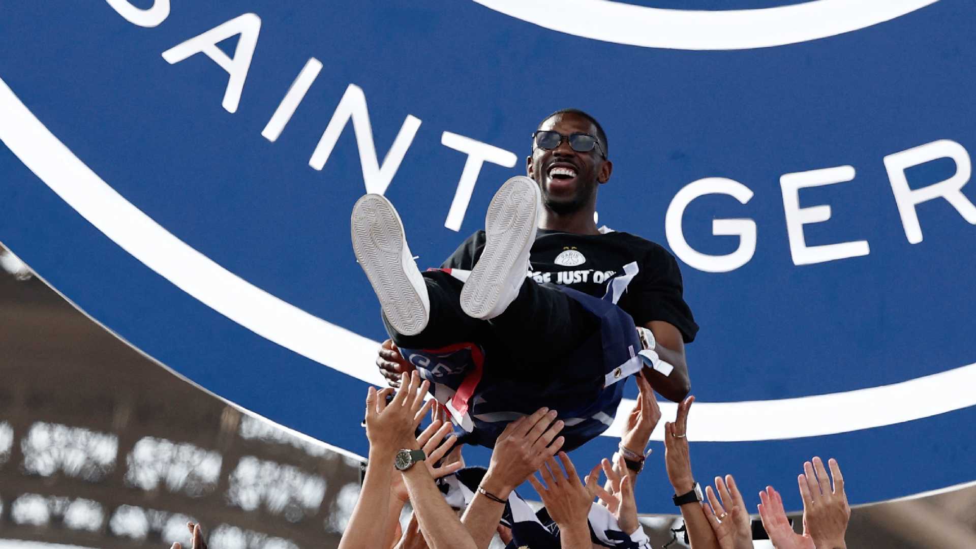 Ousmane Dembélé festejos