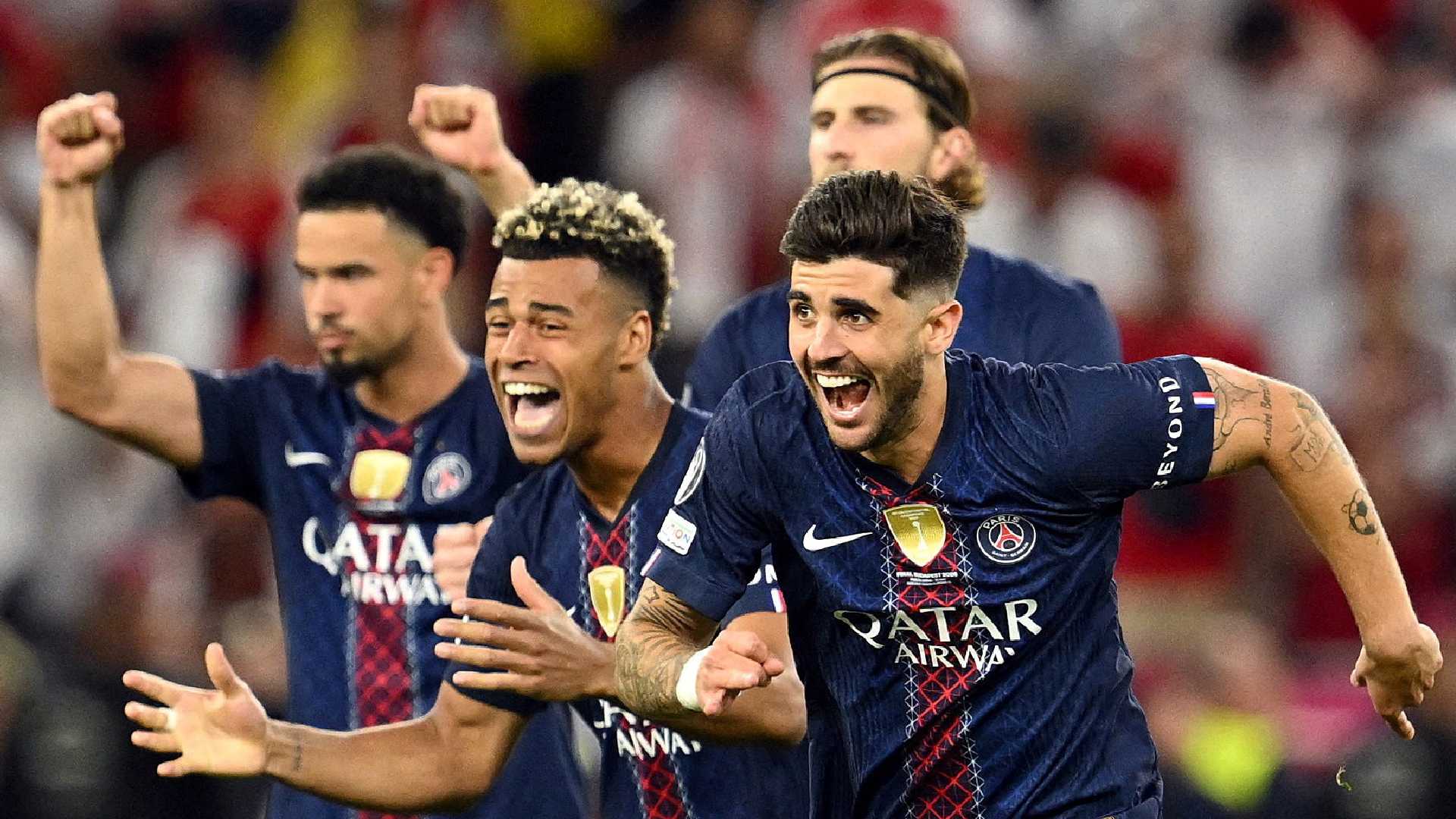 PSG celebration