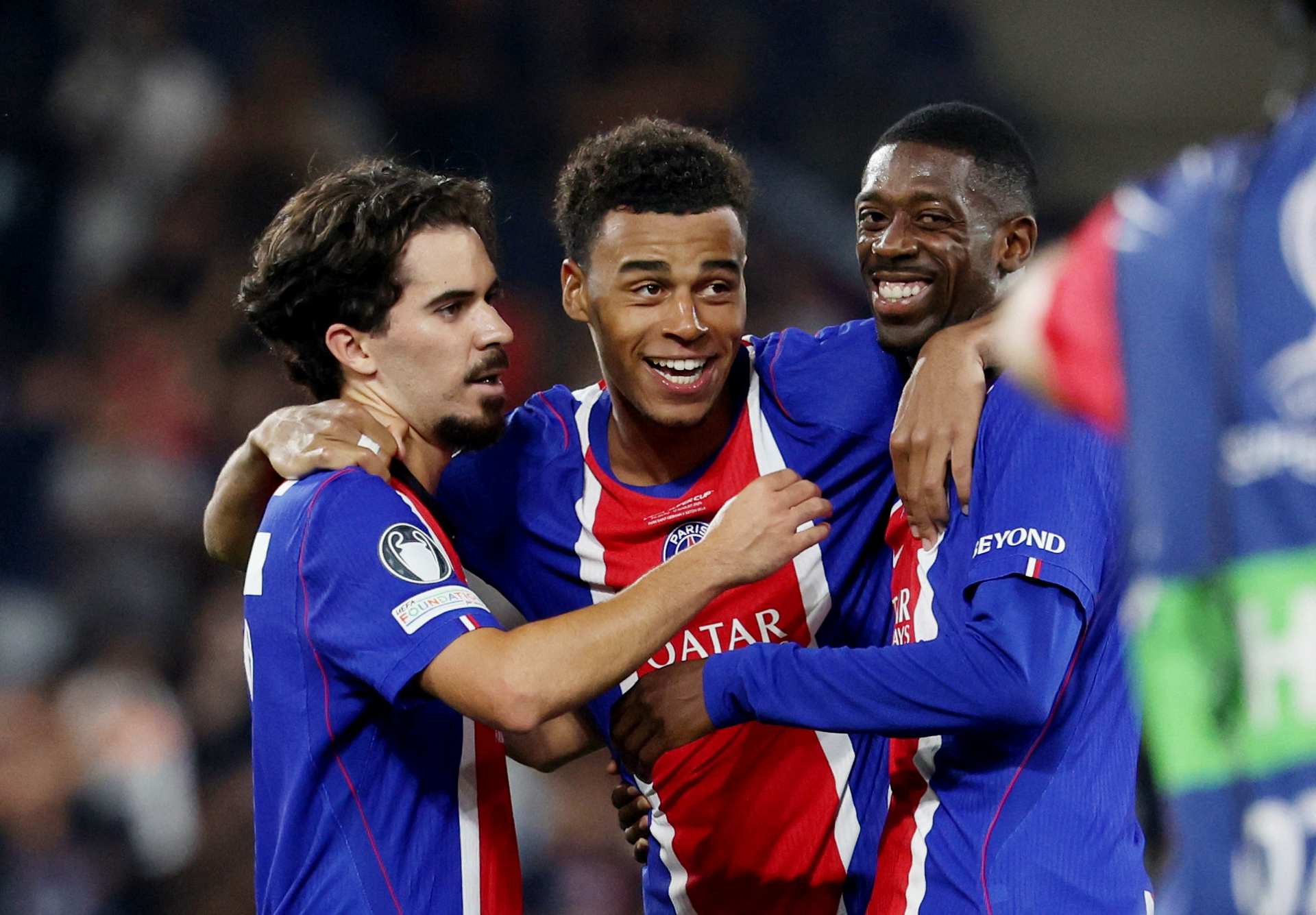 PSG celebration