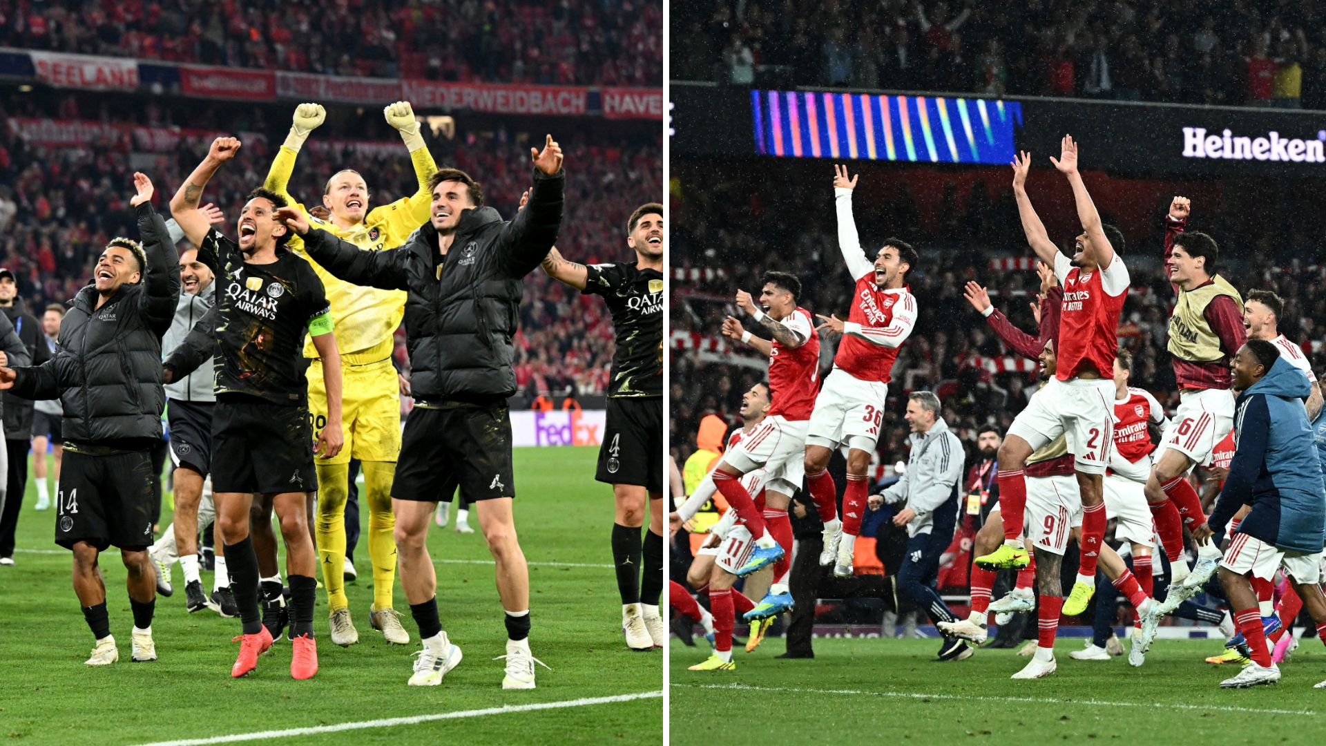PSG vs Arsenal