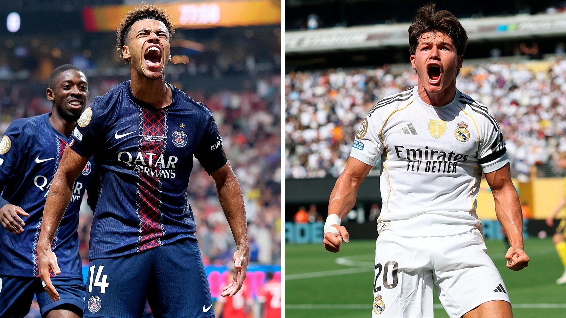 Paris Saint-Germain vs Real Madrid