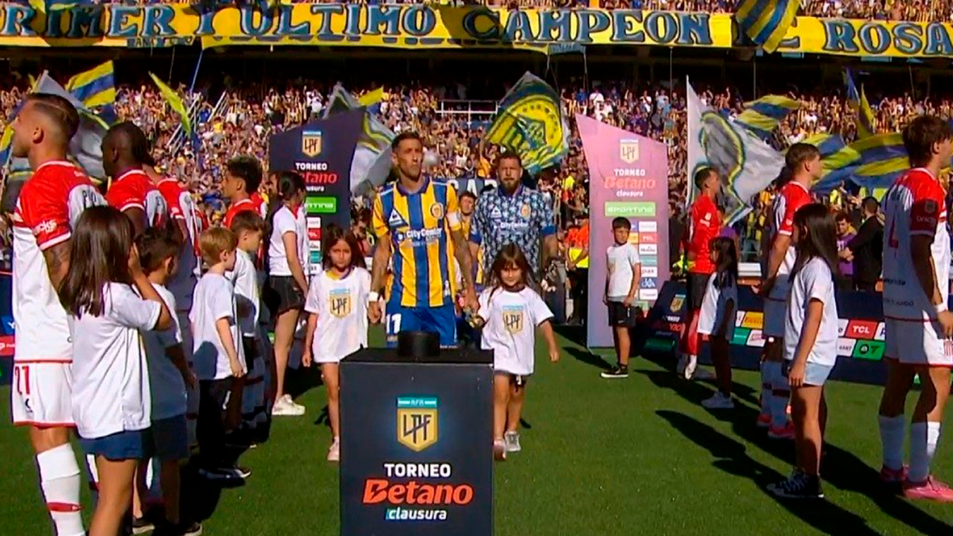 Pasillo a Rosario Central