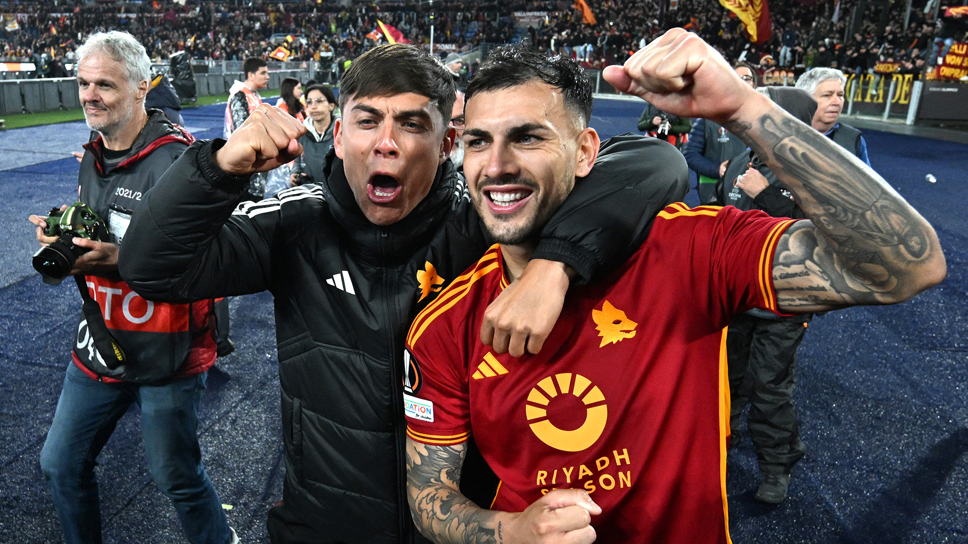 Paulo Dybala and Leandro Paredes