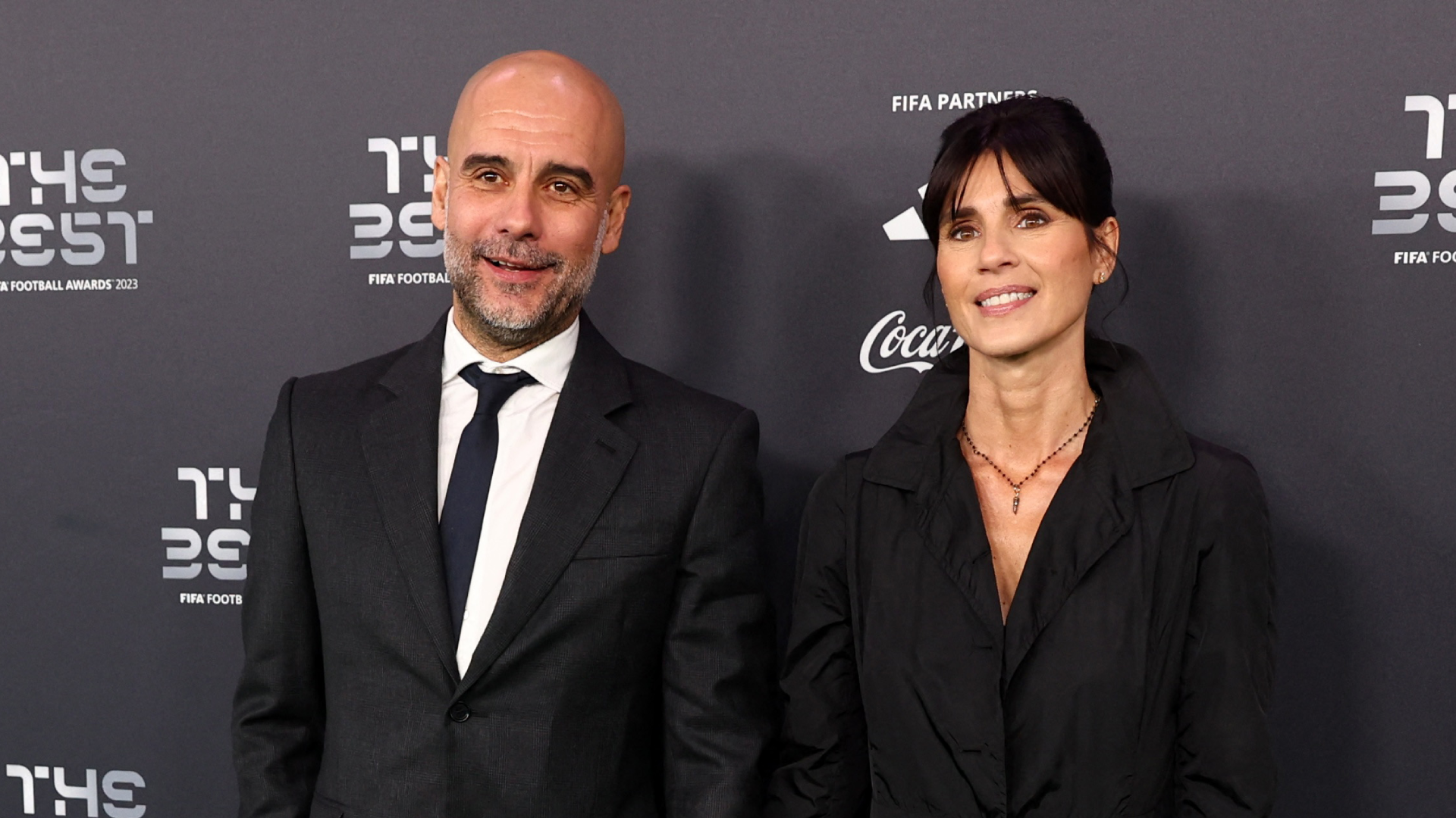 Pep Guardiola y Cristina Serra