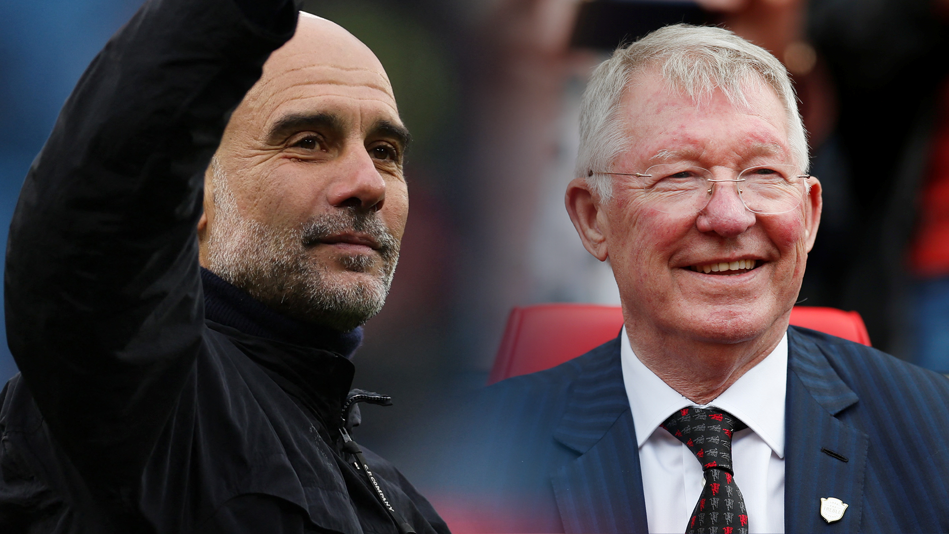 Pep Guardiola, Sir Alex Ferguson