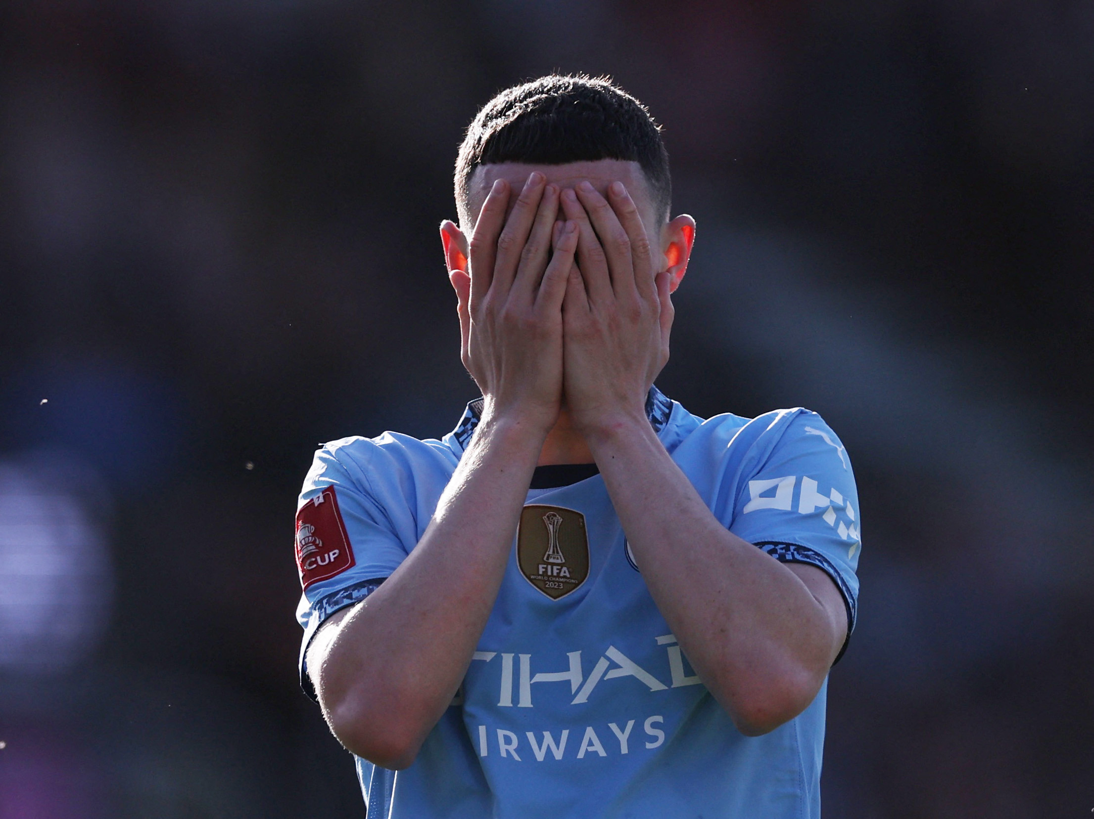 Phil Foden visage caché