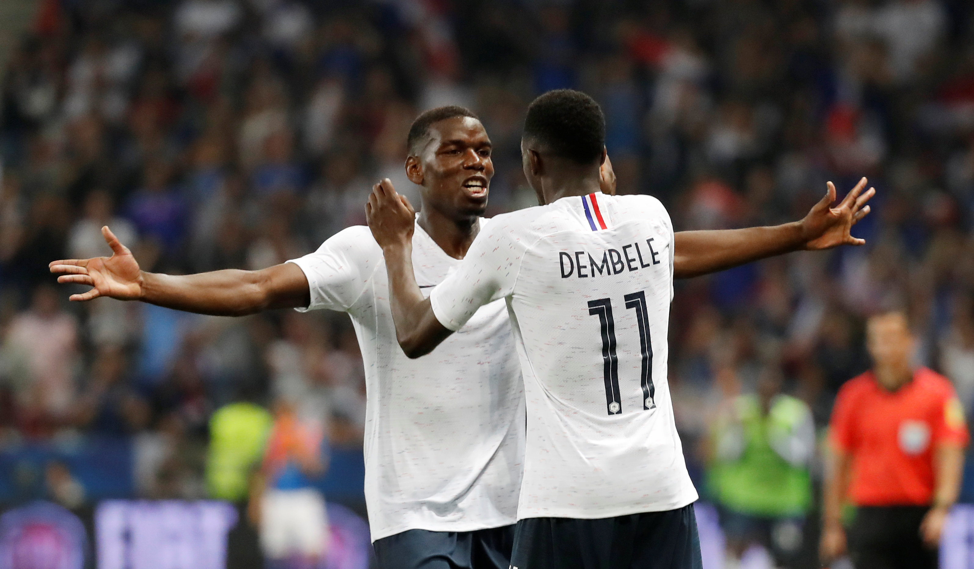 Pogba-Dembélé France