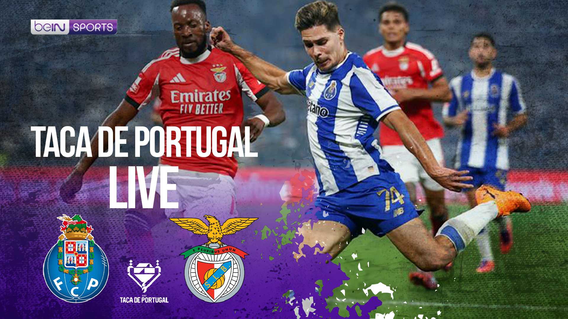 Porto vs Benfica Taca Portugal Inglés