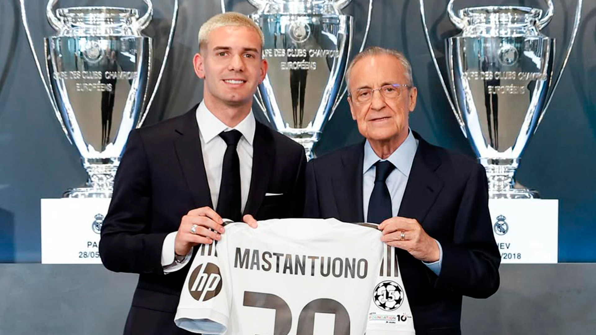 Presentación Franco Mastantuono