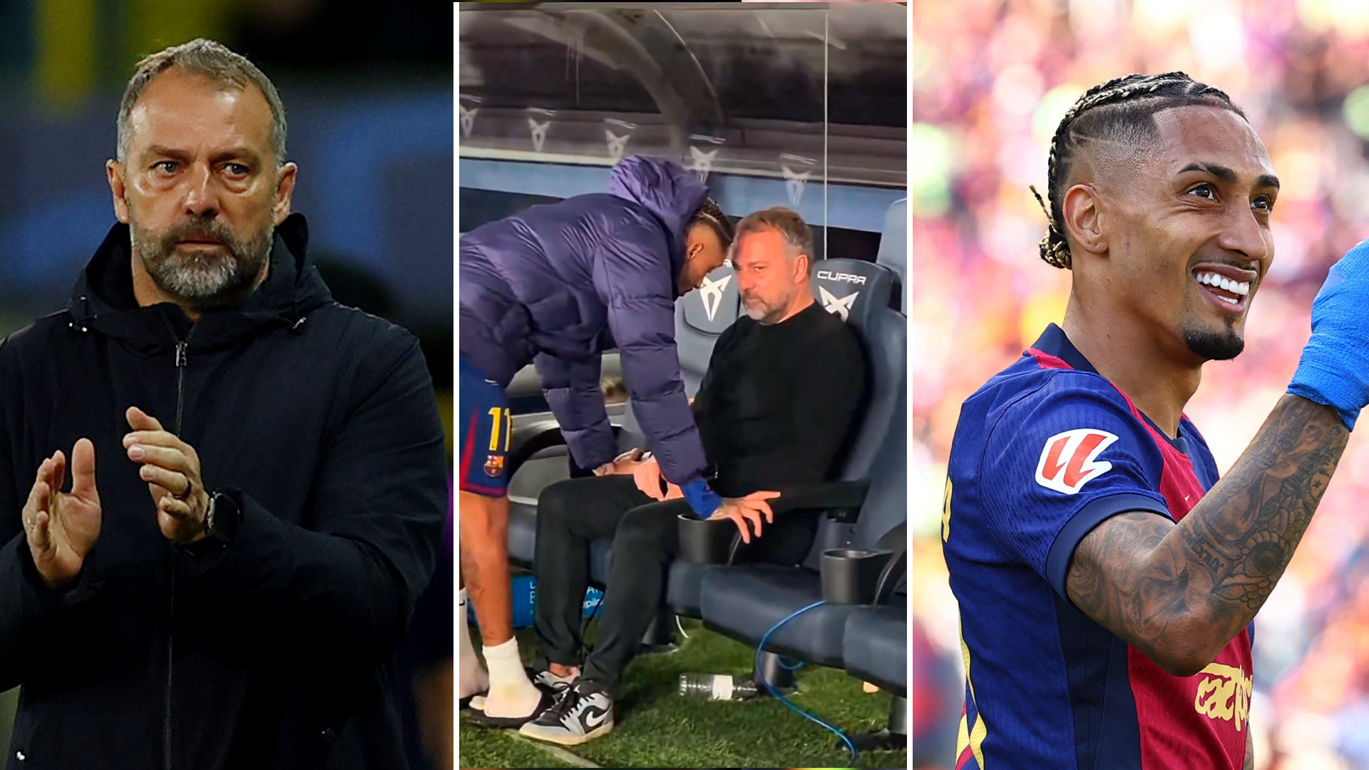 Raphinha, Hansi Flick