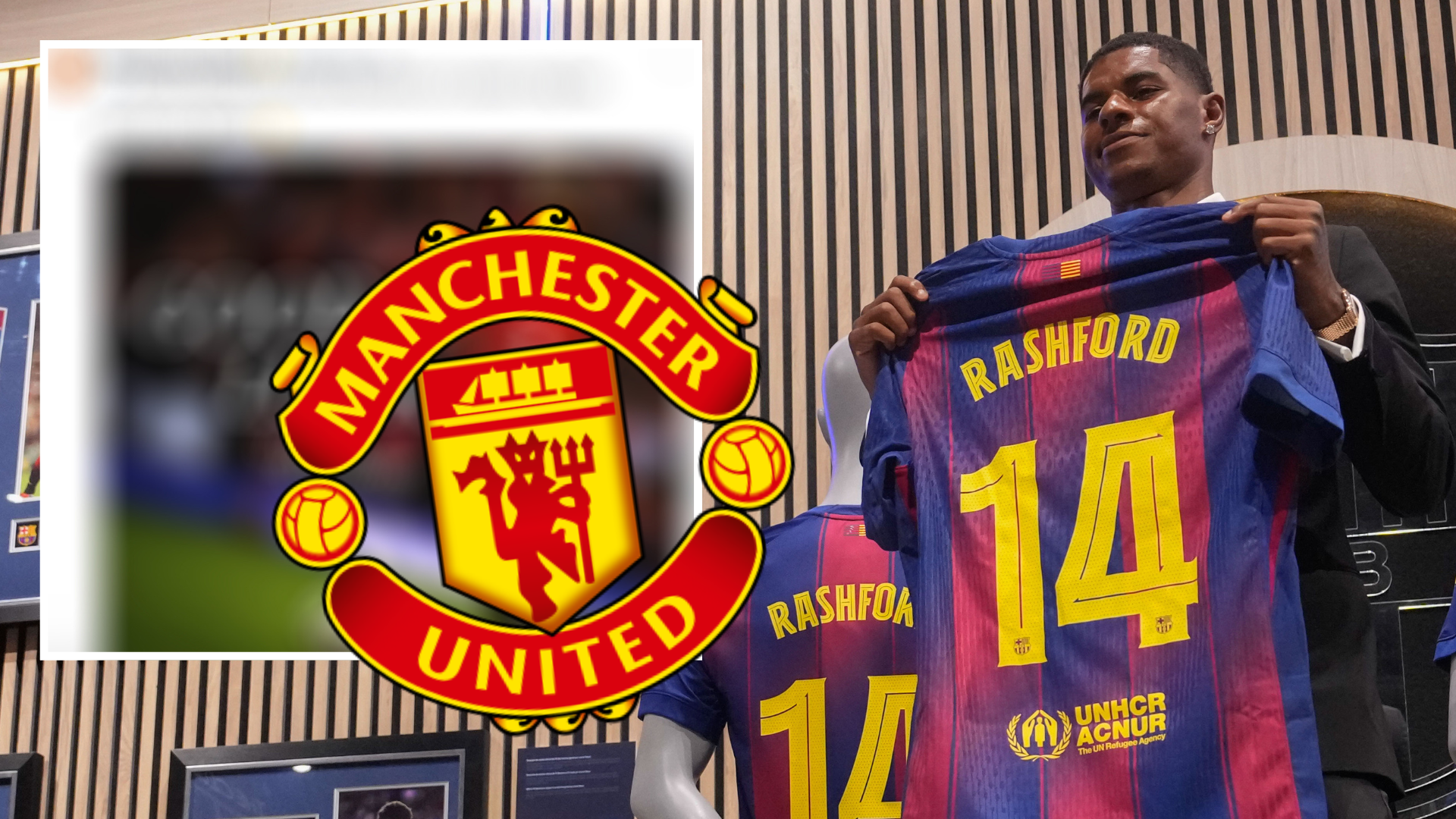 Rashford Barcelona Manchester United