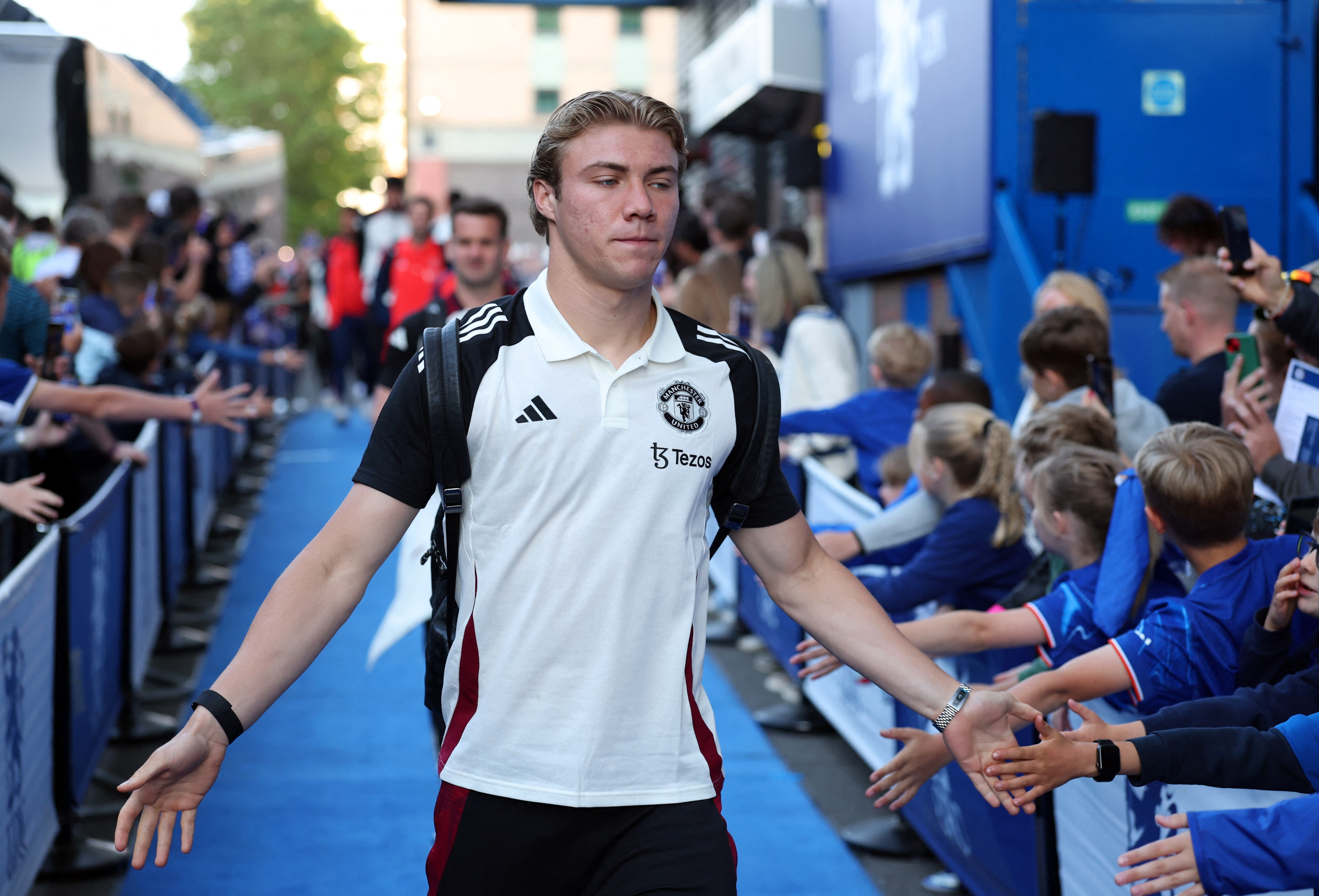 Rasmus Hojlund supporter