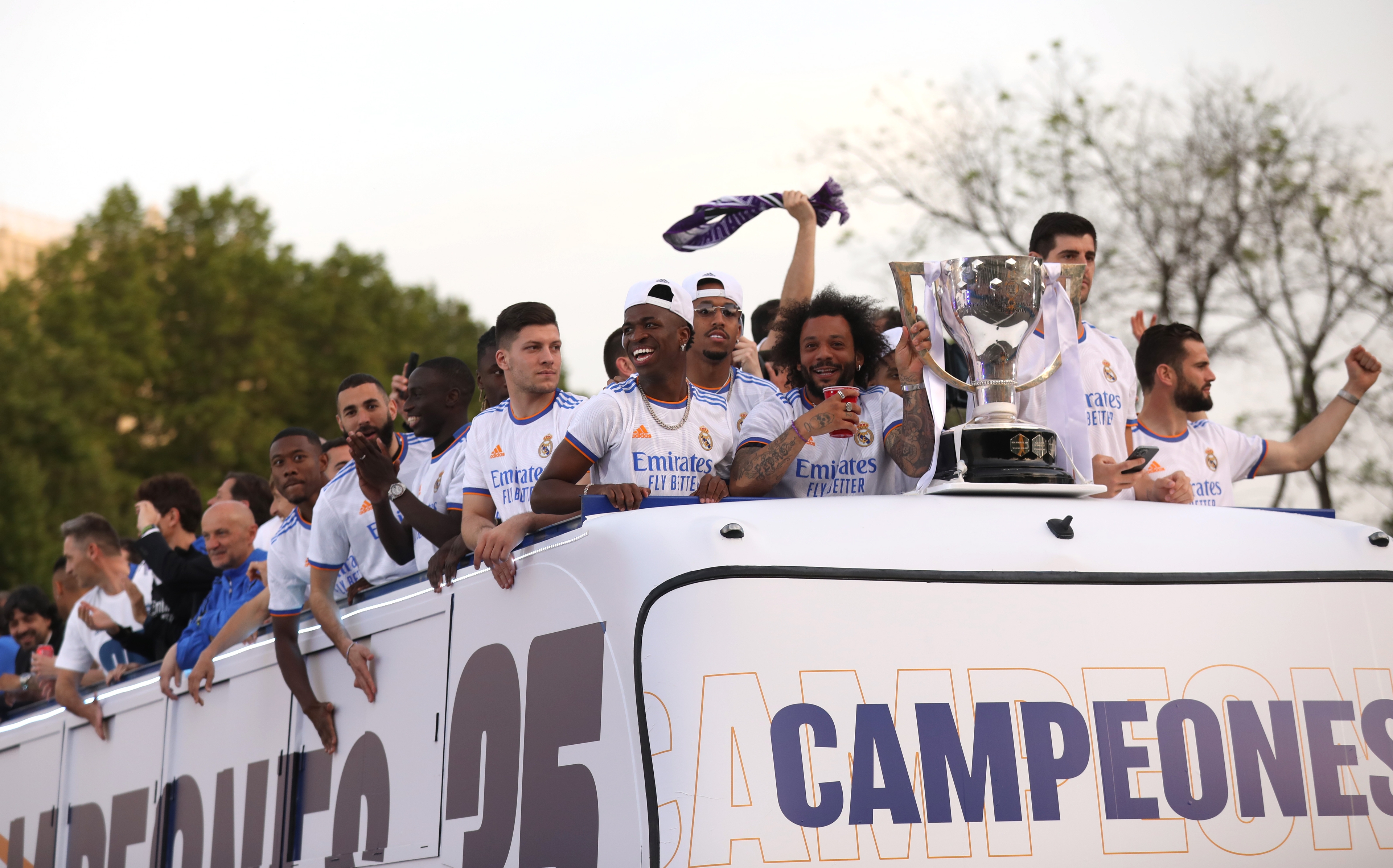 Real Madrid titre champions d'Espagne