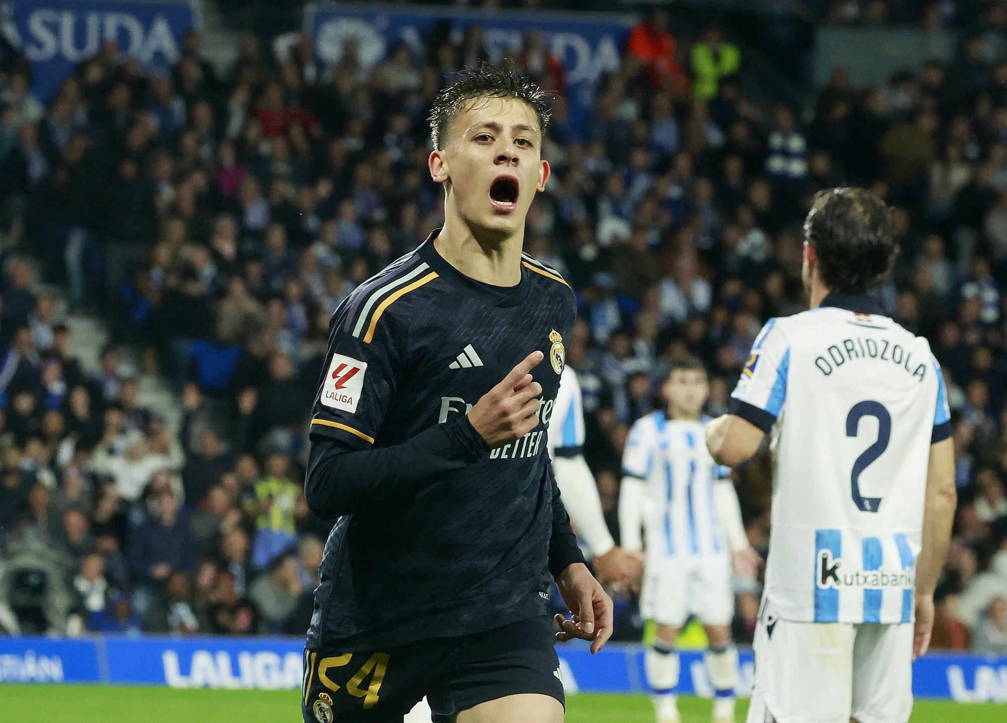 Real Madrid's Arda Guler