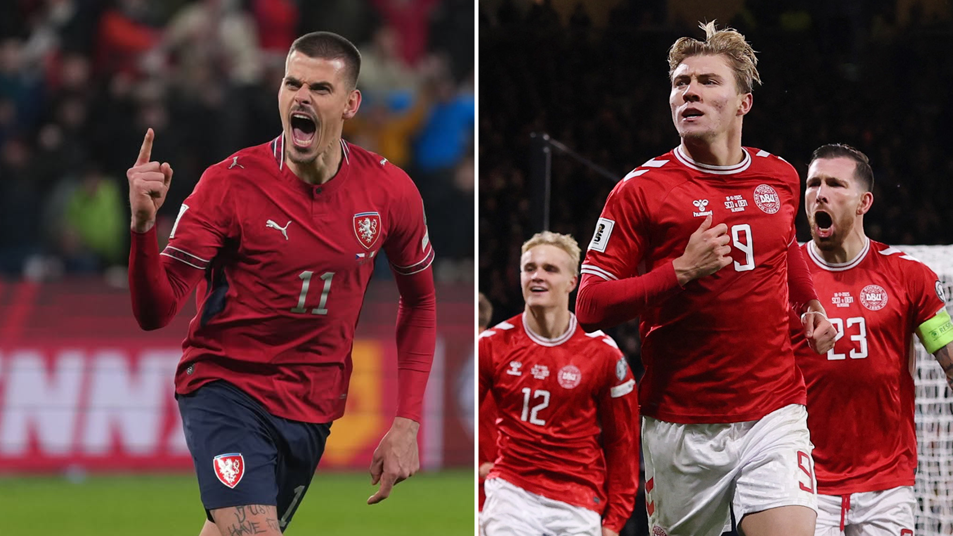 República Checa vs Dinamarca