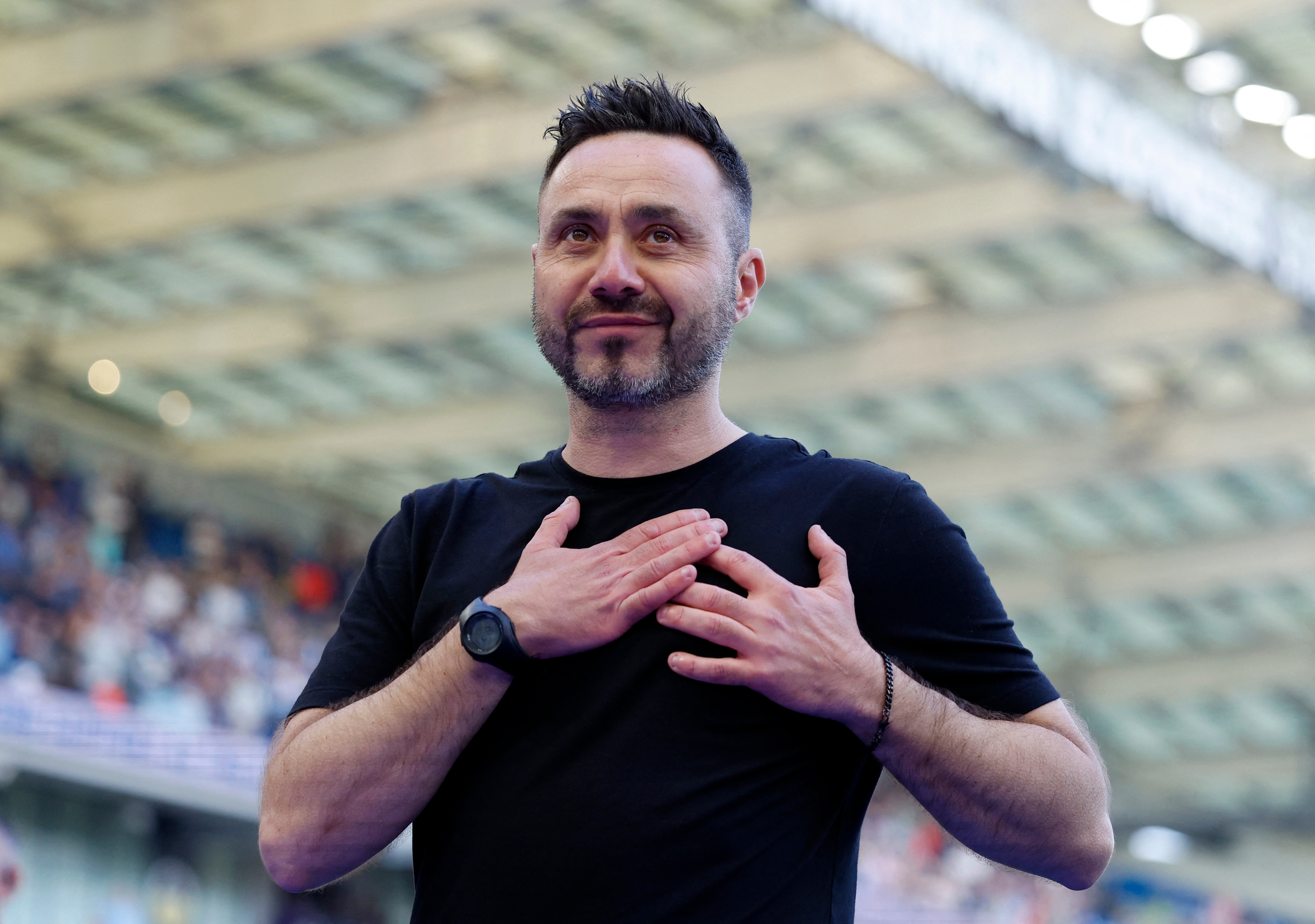 Roberto De Zerbi coeur