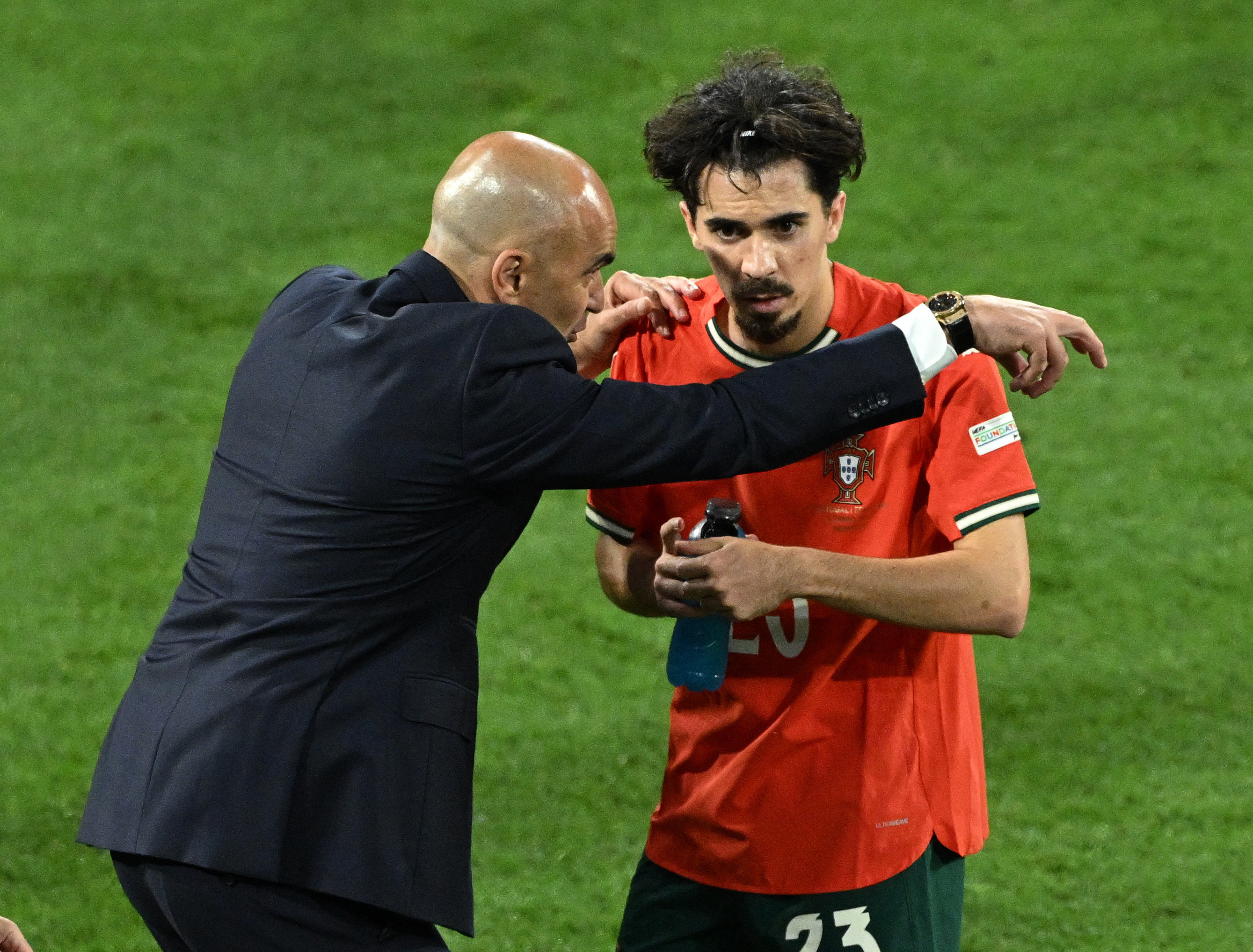 Roberto Martinez et Vitinha