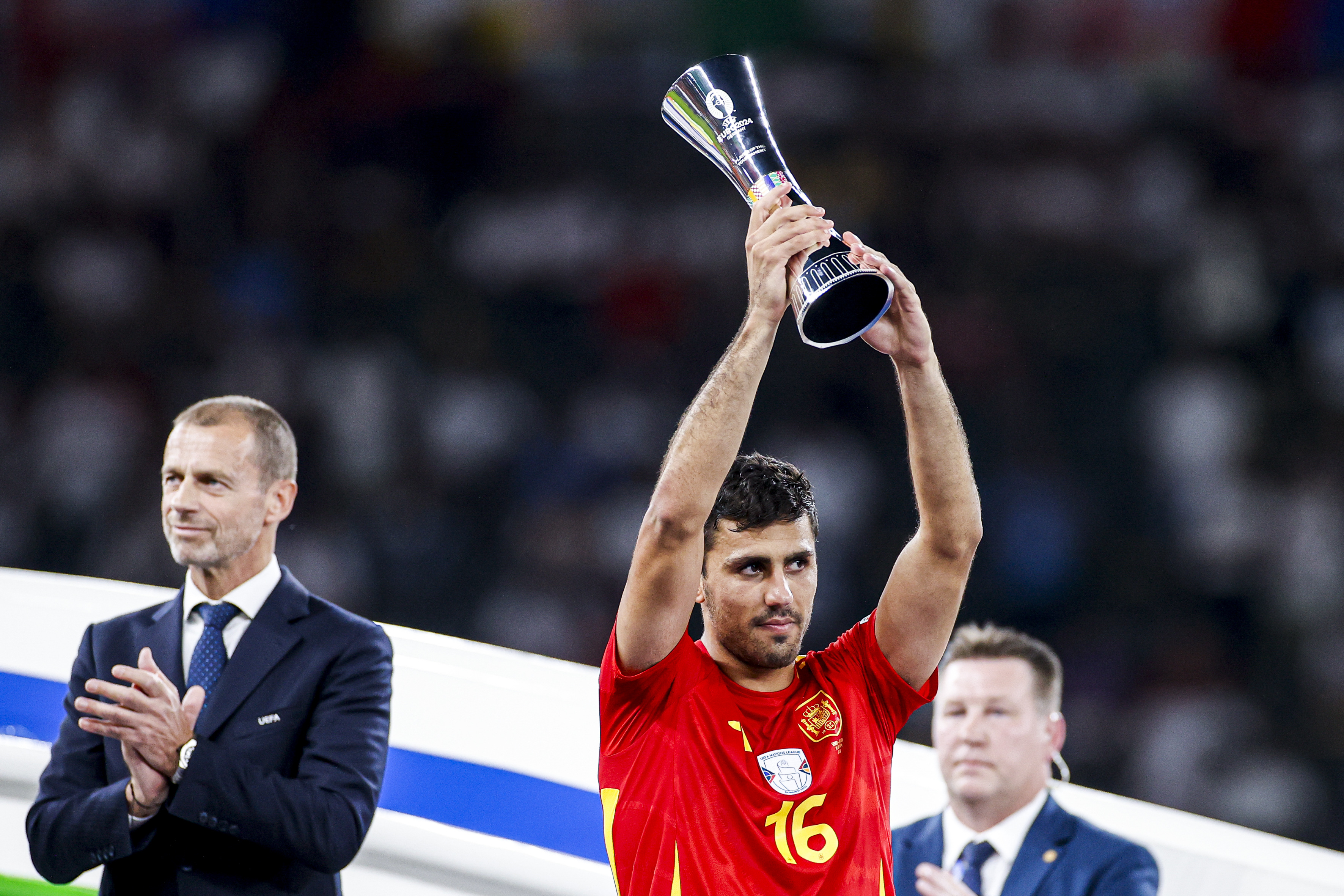 Rodri élu joueur de l'EURO 2024