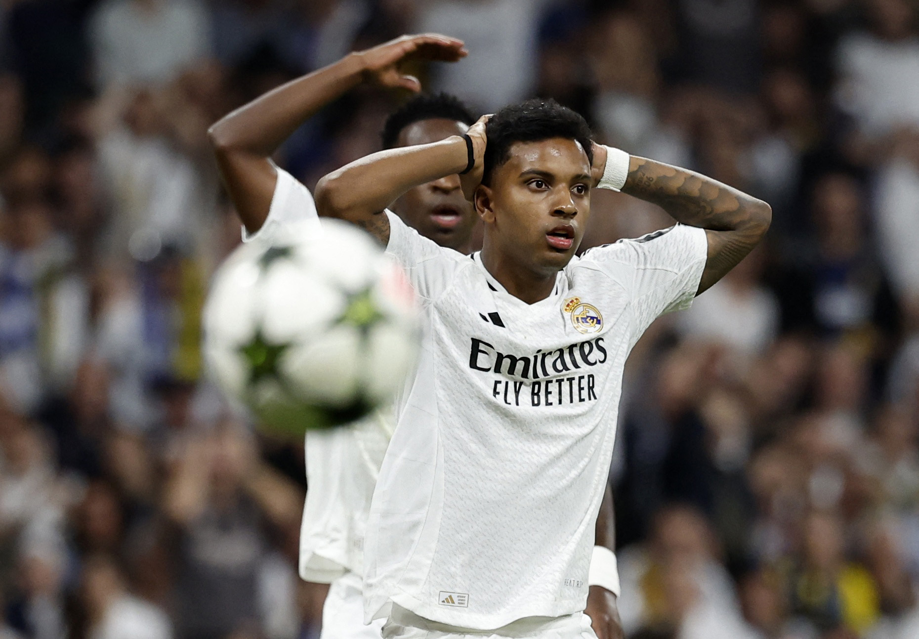 Rodrygo blessure Dortmund