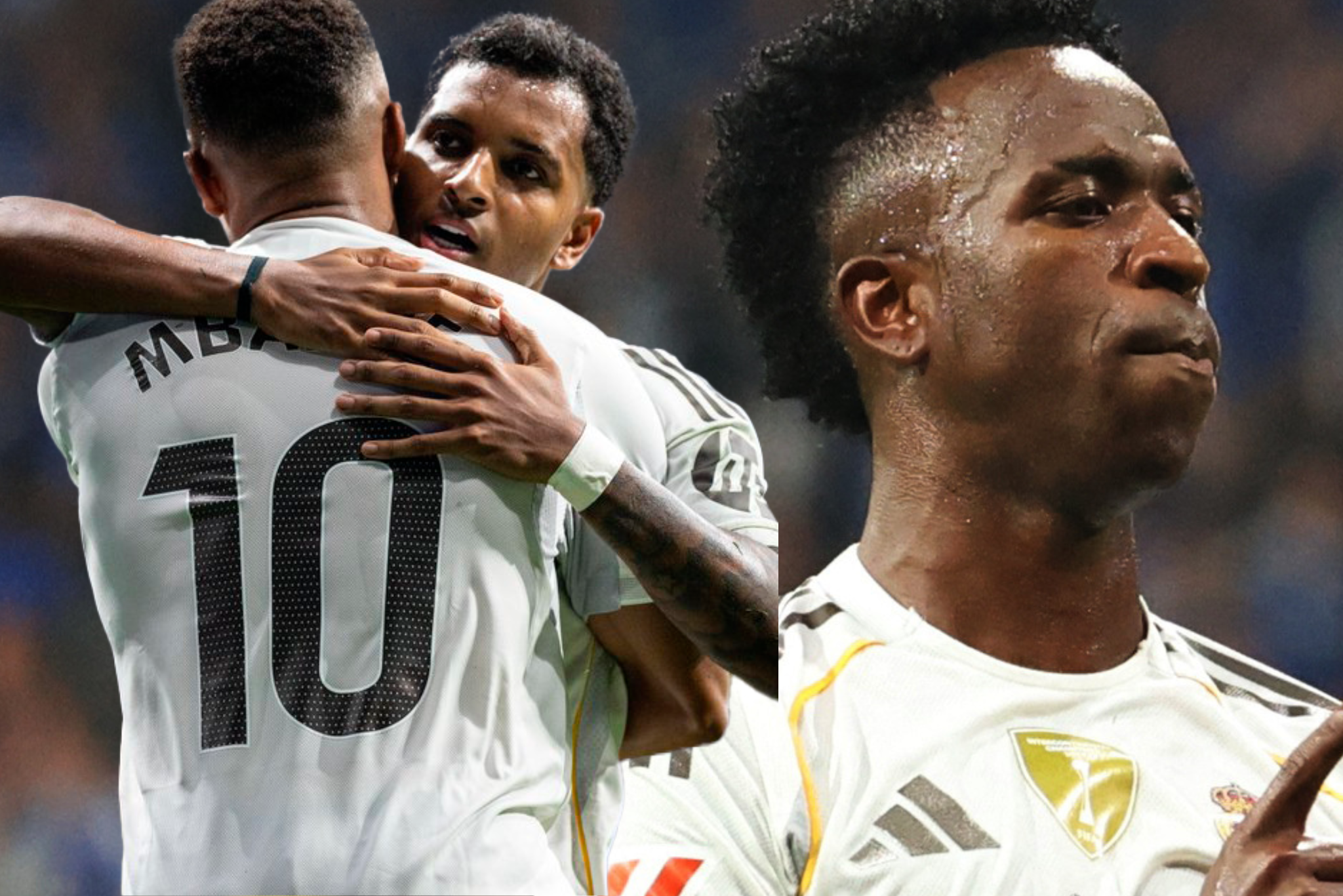 Rodrygo, Mbappé & Vini