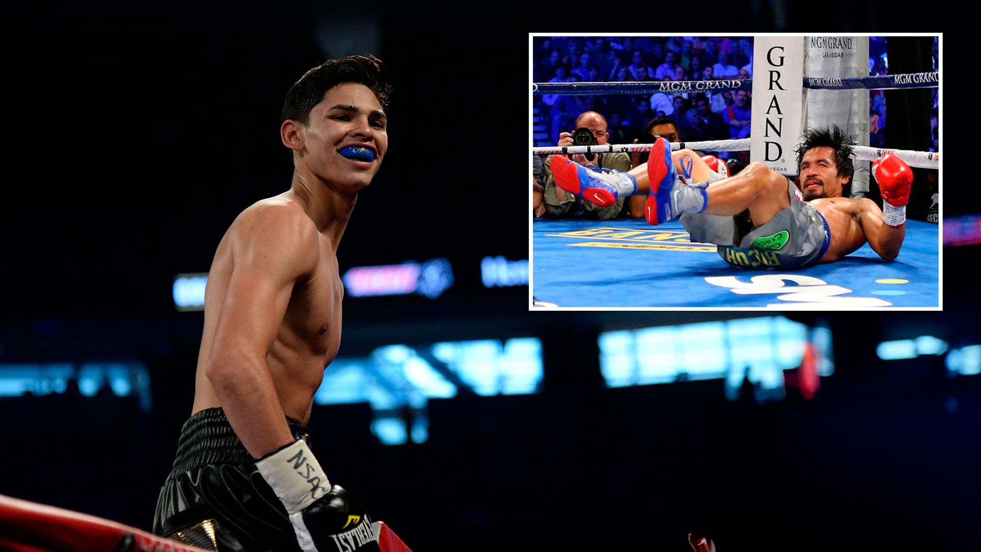 Ryan García y Manny Pacquiao