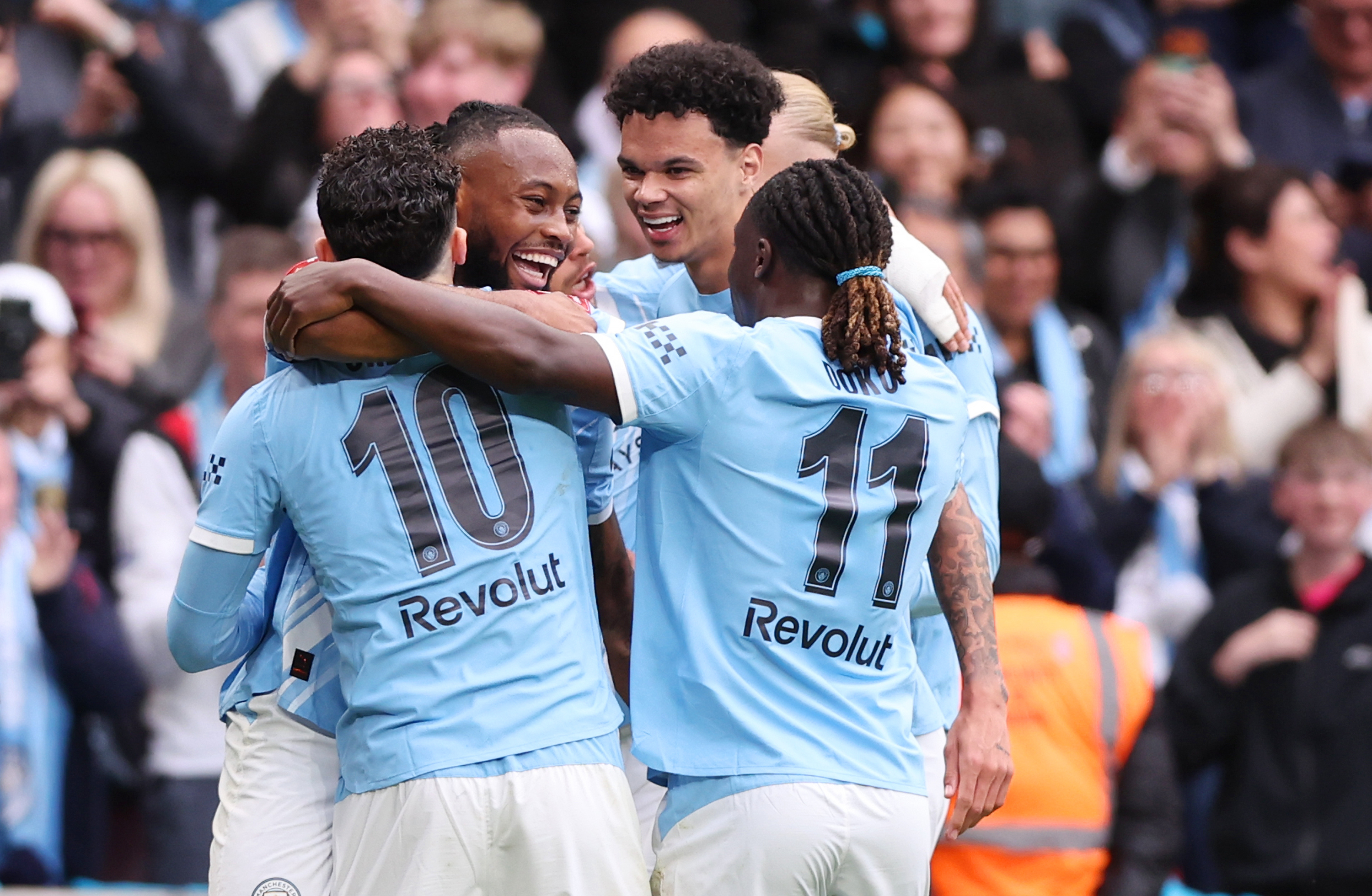 FA Cup : La magie d'Antoine Semenyo offre la FA Cup à Manchester City