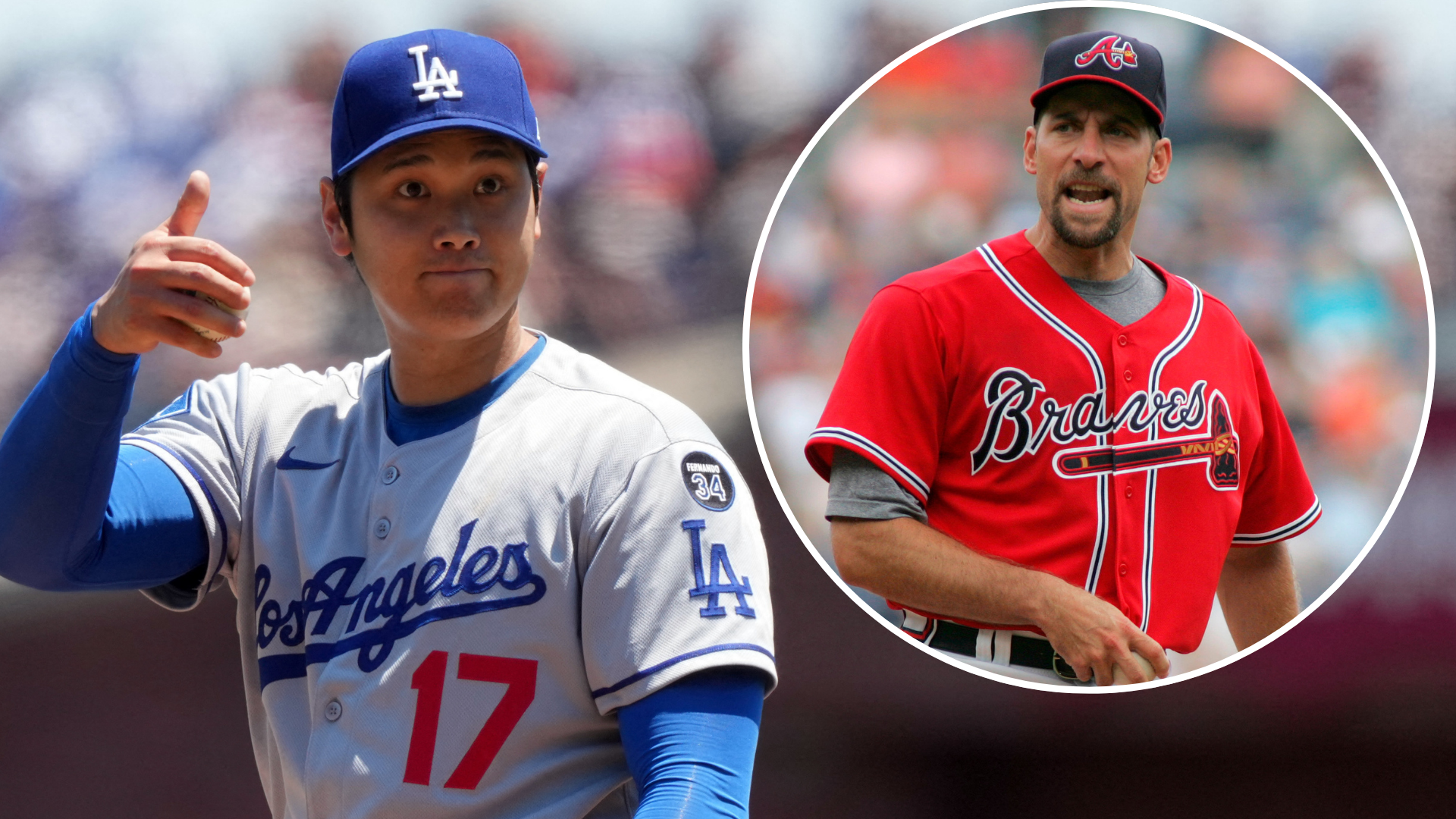 SHohei Ohtani & Smoltz