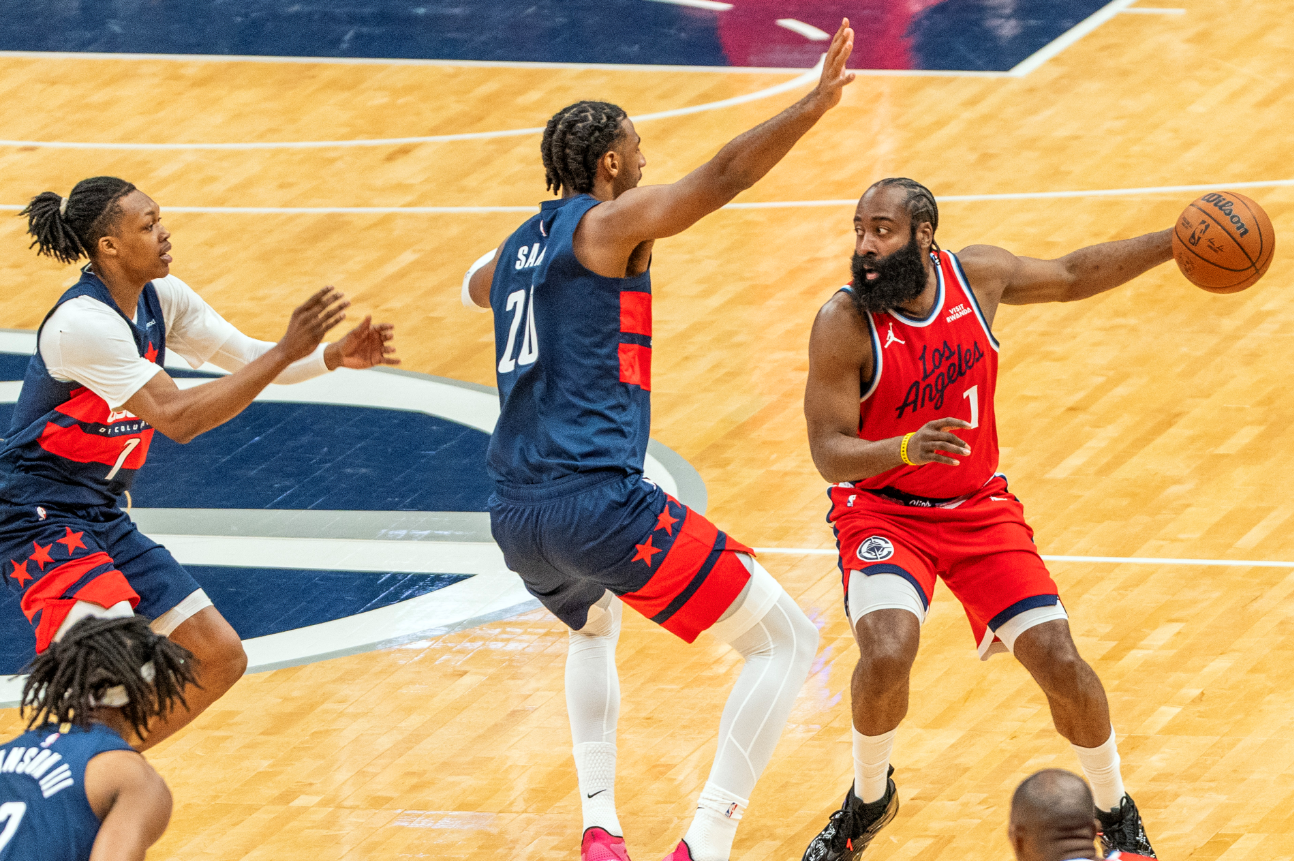 NBA : Sarr vs Harden, énorme duel entre Clippers et Wizards