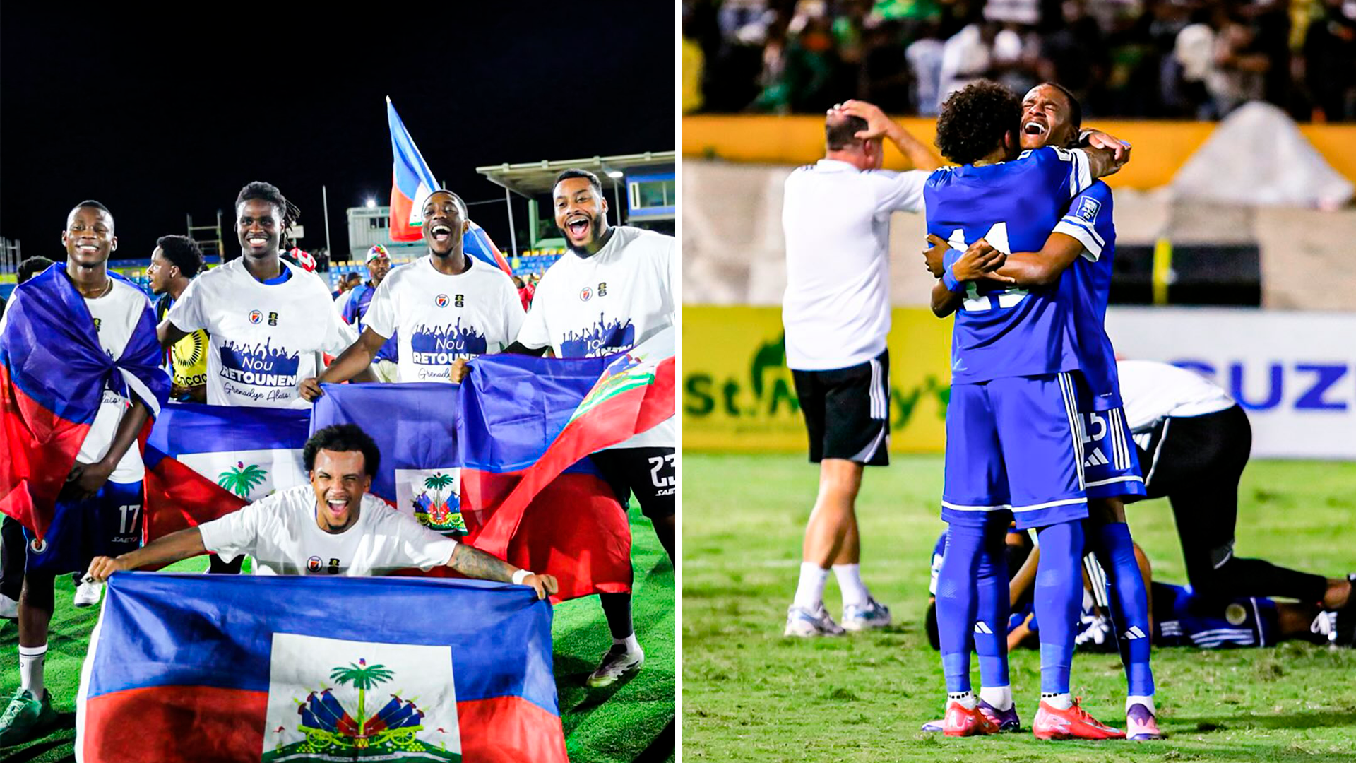 Selección Haití y Selección Curazao