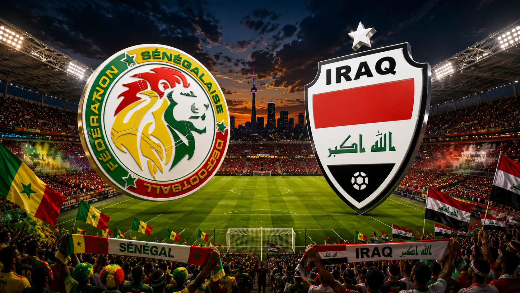 Senegal vs Irak