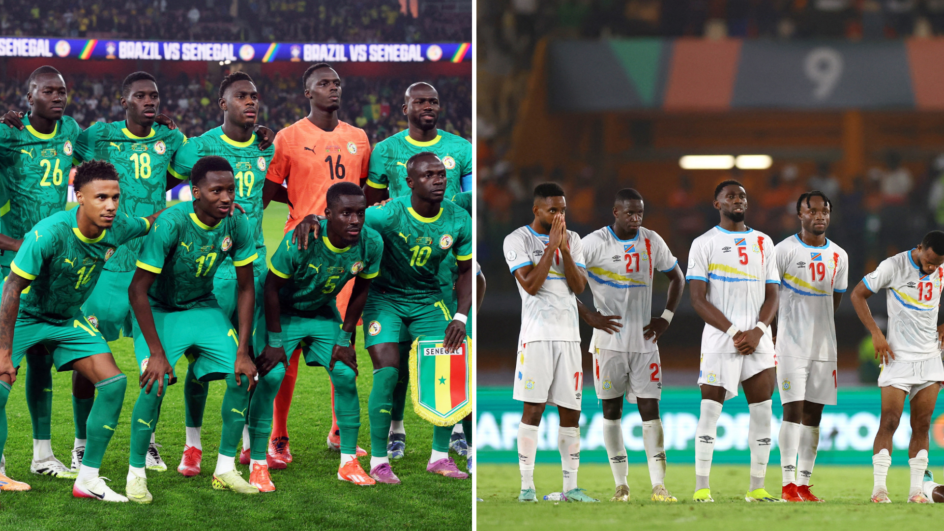 Senegal vs RD Congo