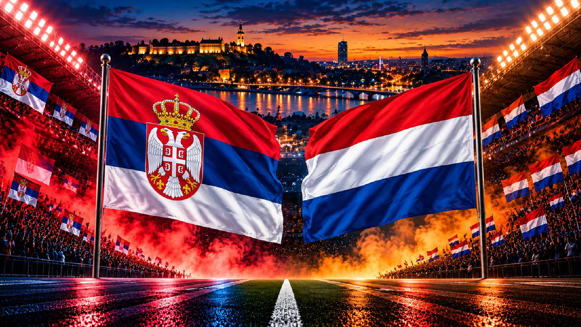 Serbia vs Países Bajos