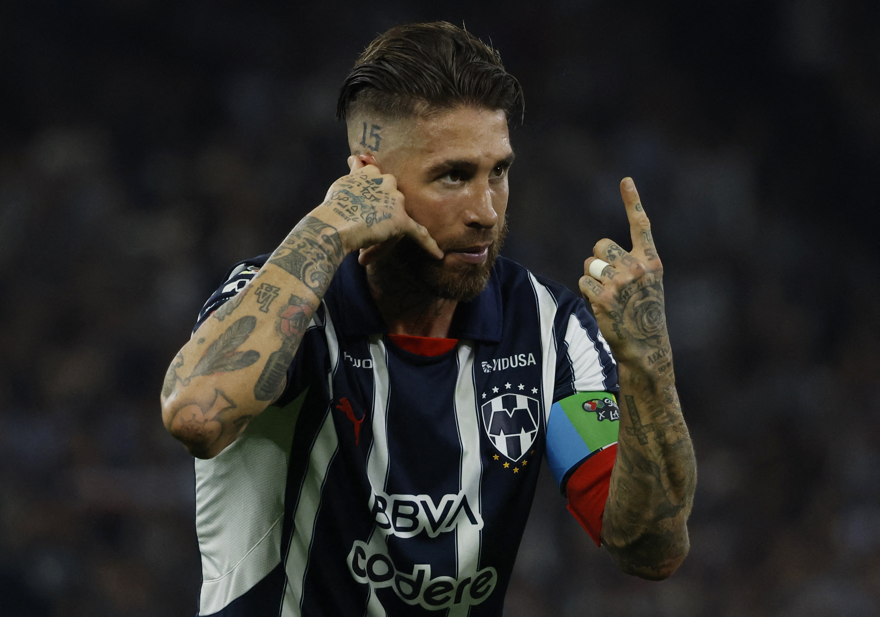 Sergio Ramos célébration