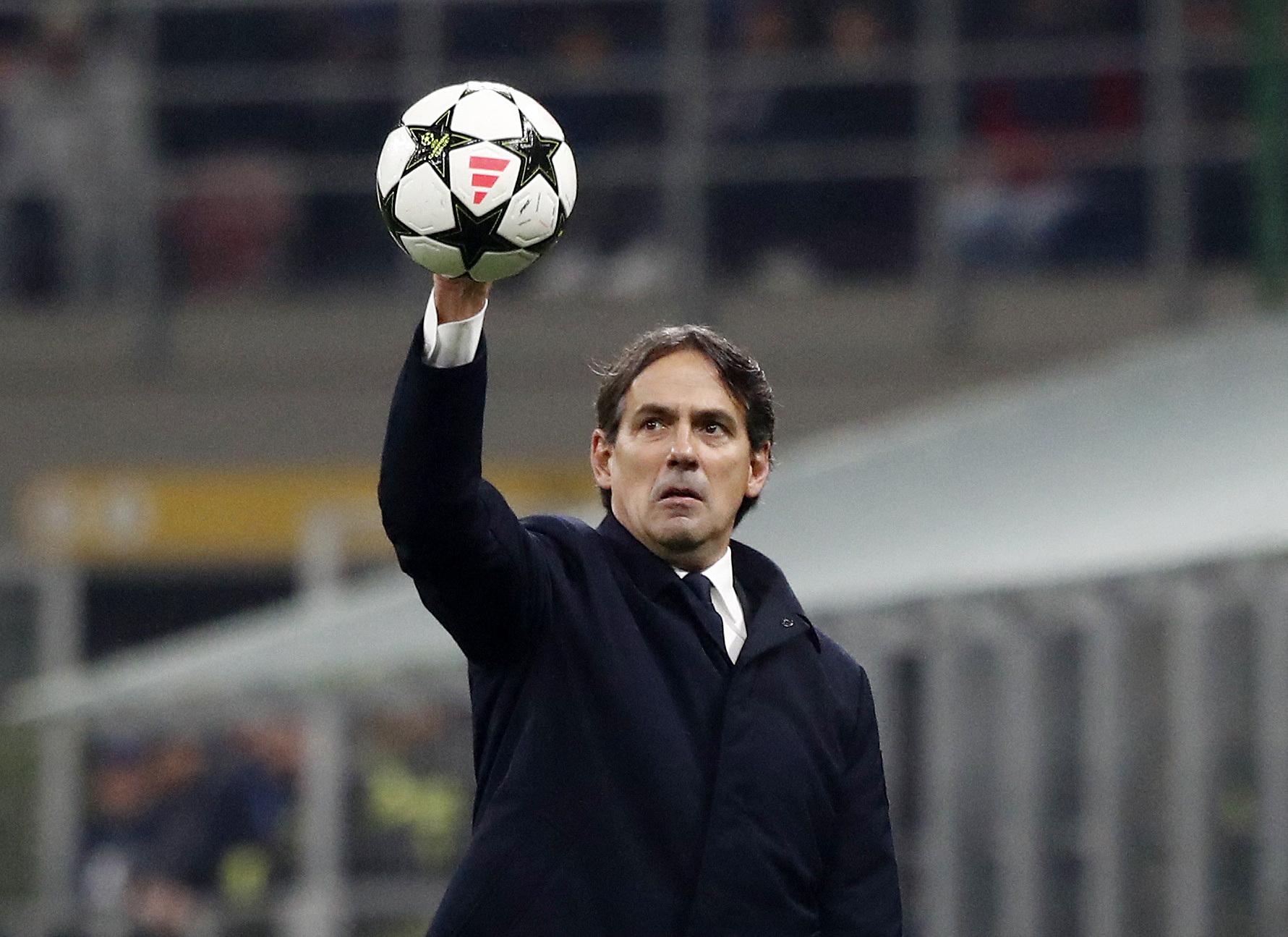 Simone Inzaghi ballon C1