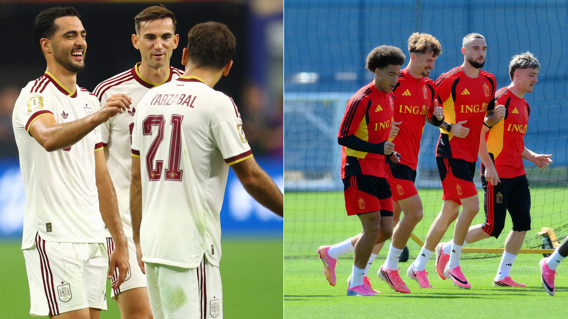 Spain vs Belgium