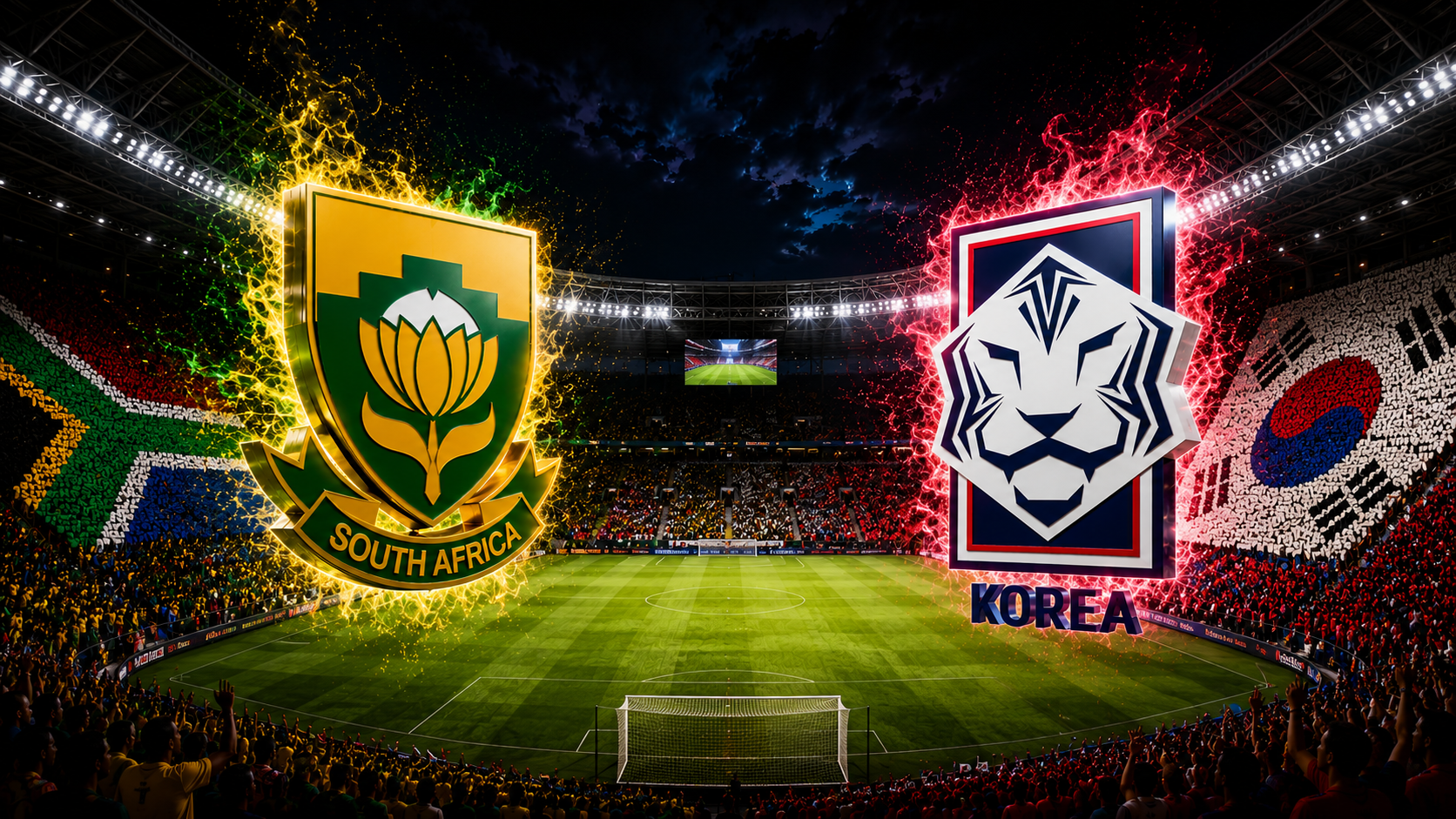 Sudáfrica vs República de Corea