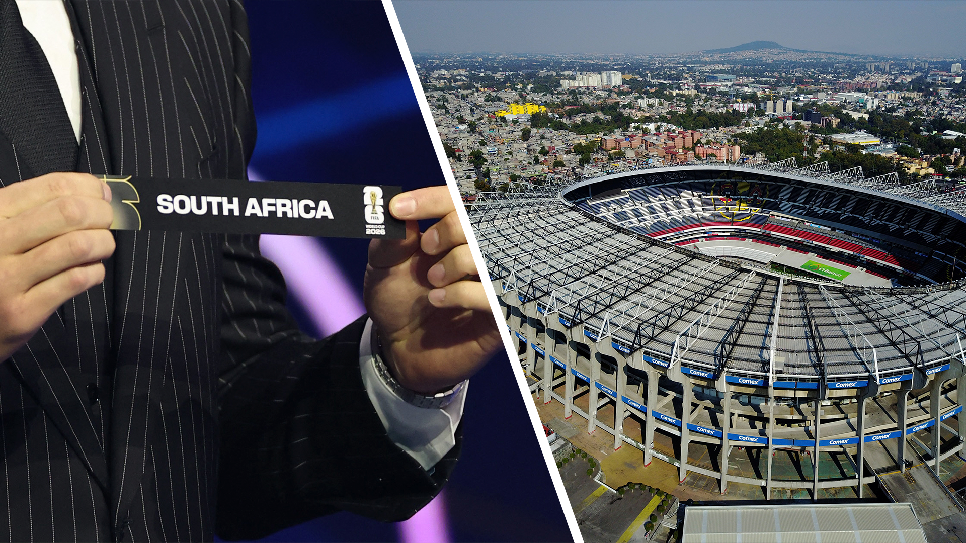 Sudafrica, Estadio Azteca