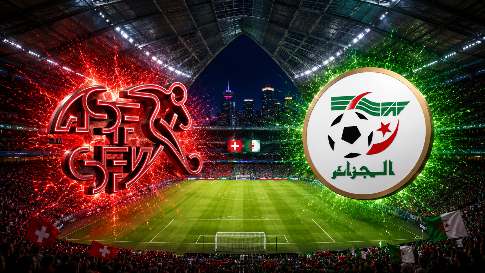 Suiza vs Argelia